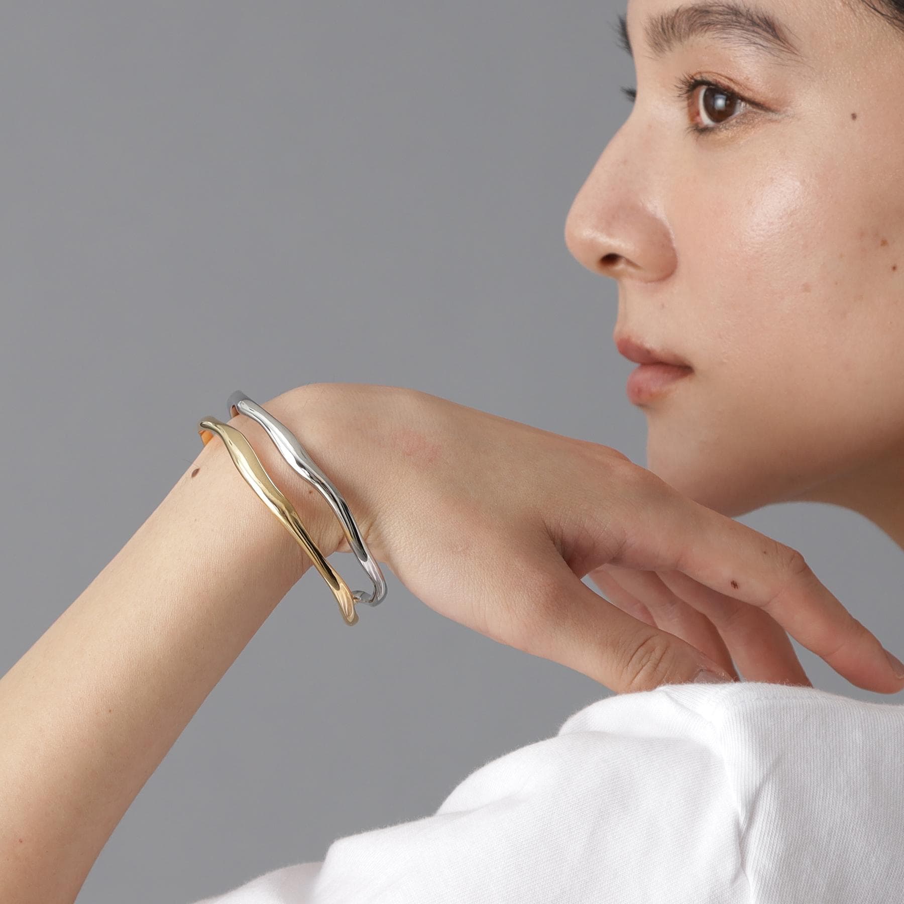 DRESSTERIOR - 美品♡DRESSTERIOR DRESSTERIOR DRESSTERIOR Bicolor Bangle
