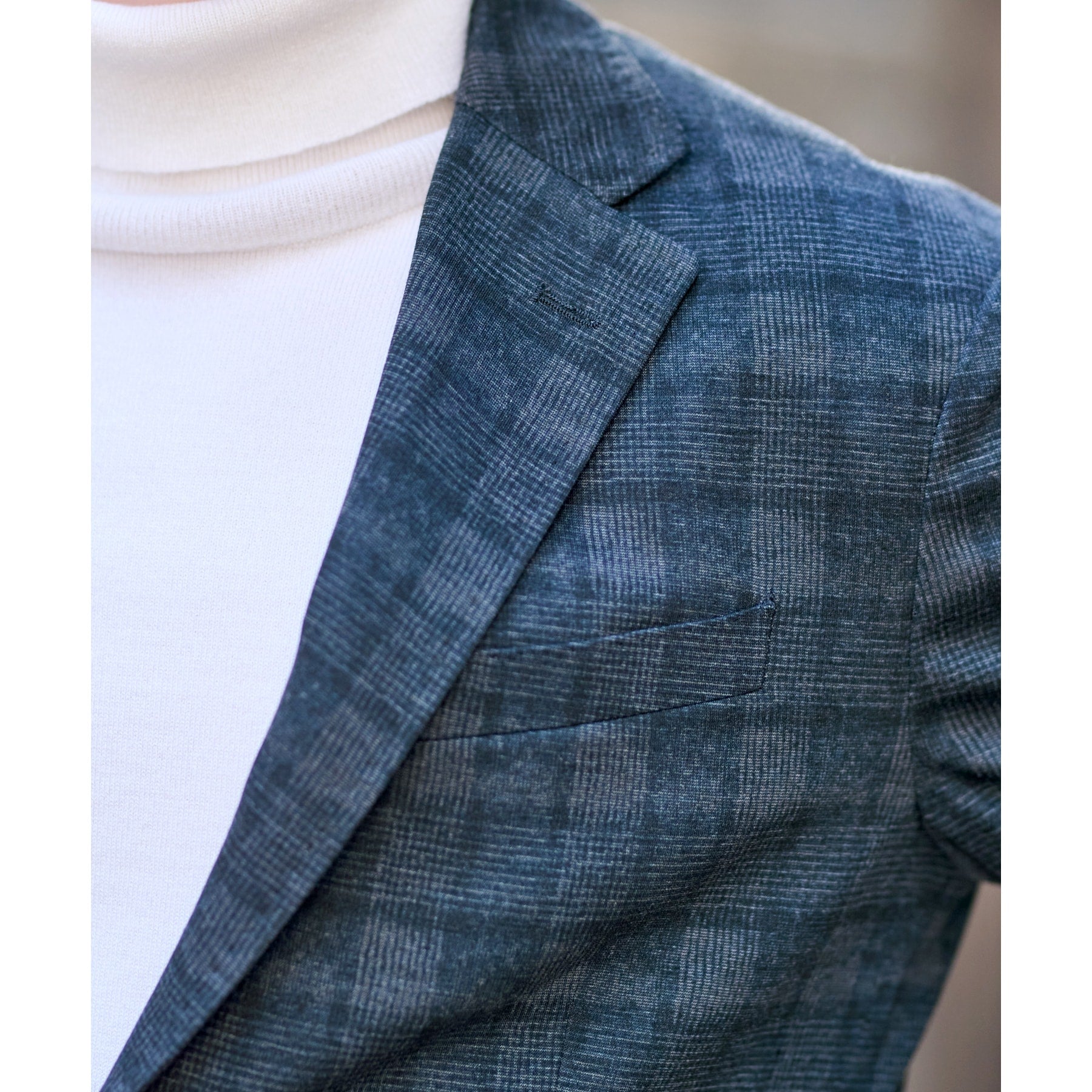 ドレステリア DRESSTERIOR ネイビーグレンチェックSET UPジャケット (ネイビー(294)) ネイビー(294)