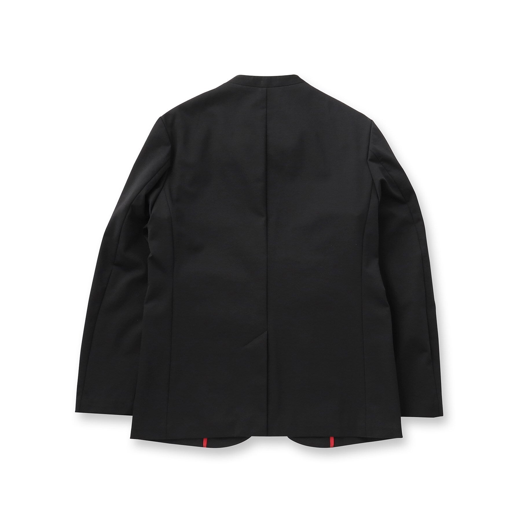 ドレステリア DRESSTERIOR ジャージーノーカラージャケット (ブラック(019)) ブラック(019)