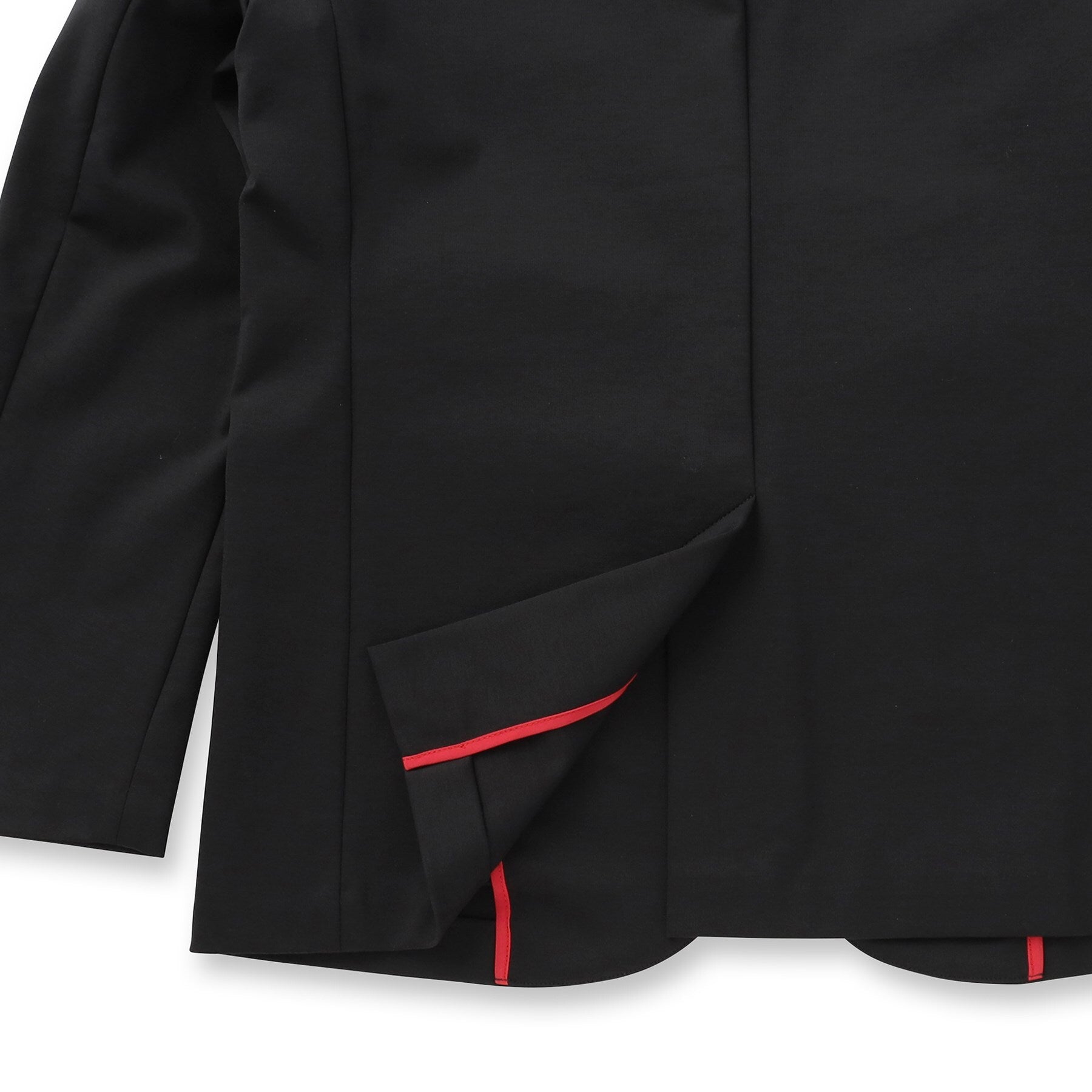 ドレステリア DRESSTERIOR ジャージーノーカラージャケット (ブラック(019)) ブラック(019)