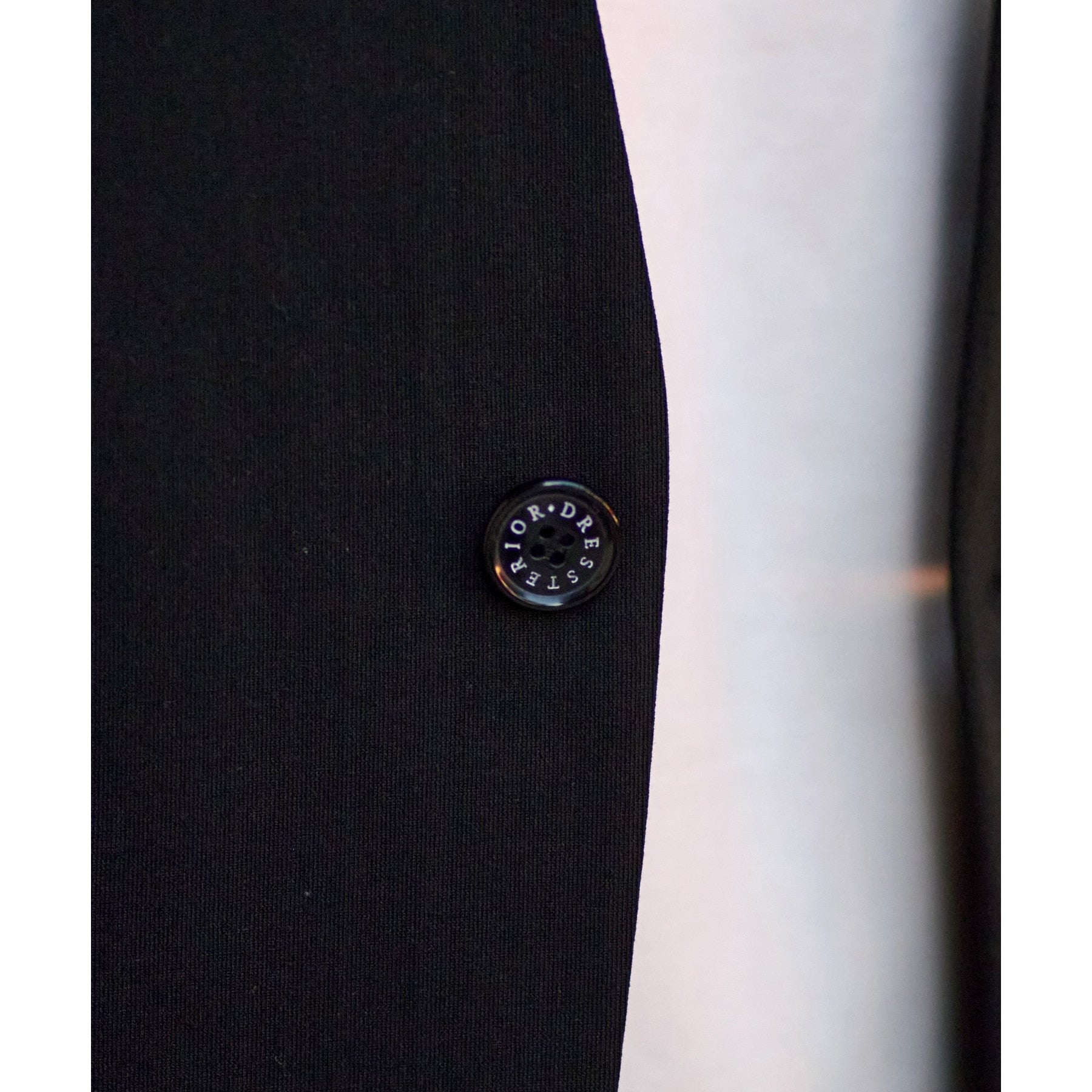 ドレステリア DRESSTERIOR ジャージーノーカラージャケット (ブラック(019)) ブラック(019)