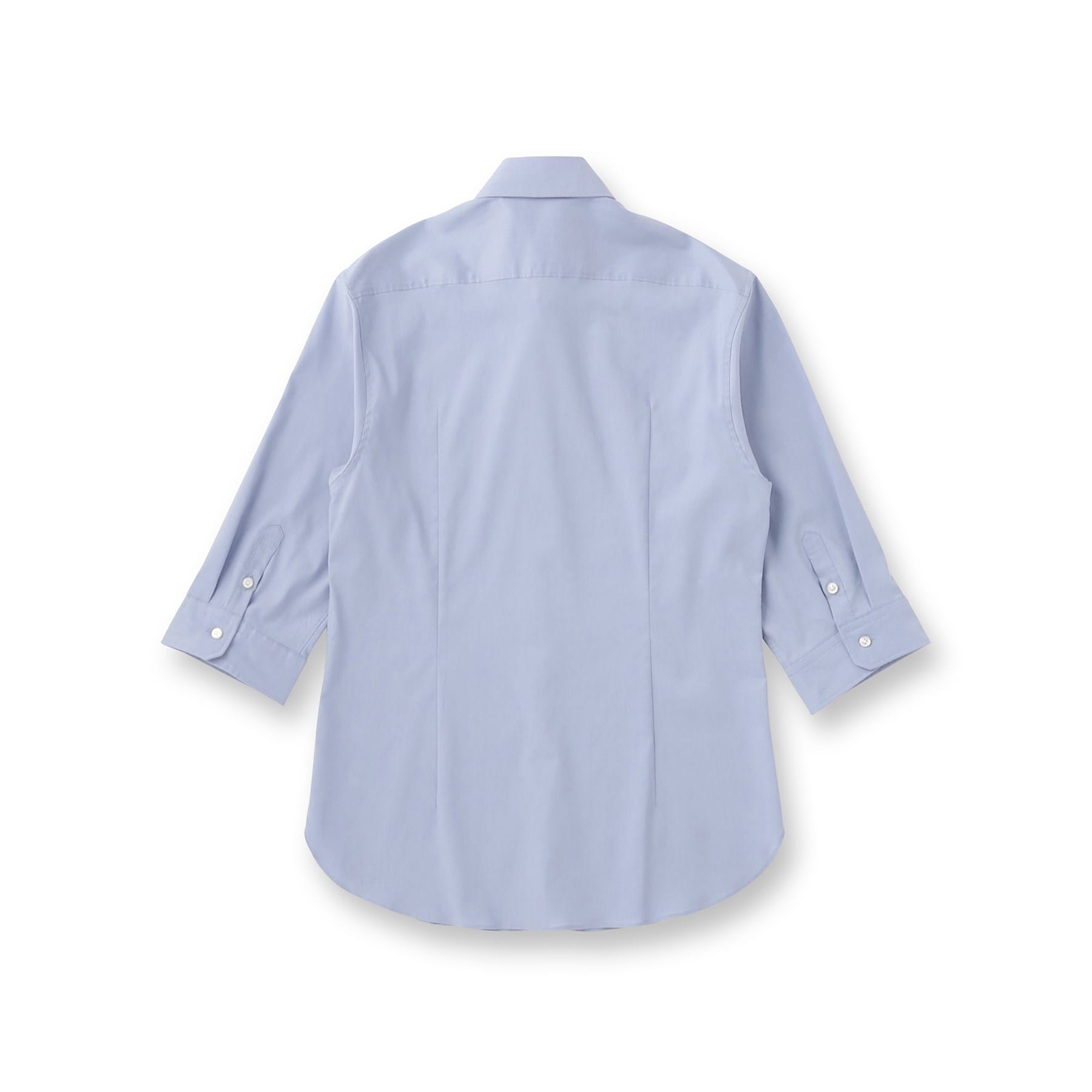 ドレステリア DRESSTERIOR リネン混スリークオーターシャツ (ホワイト(001)) ホワイト(001)