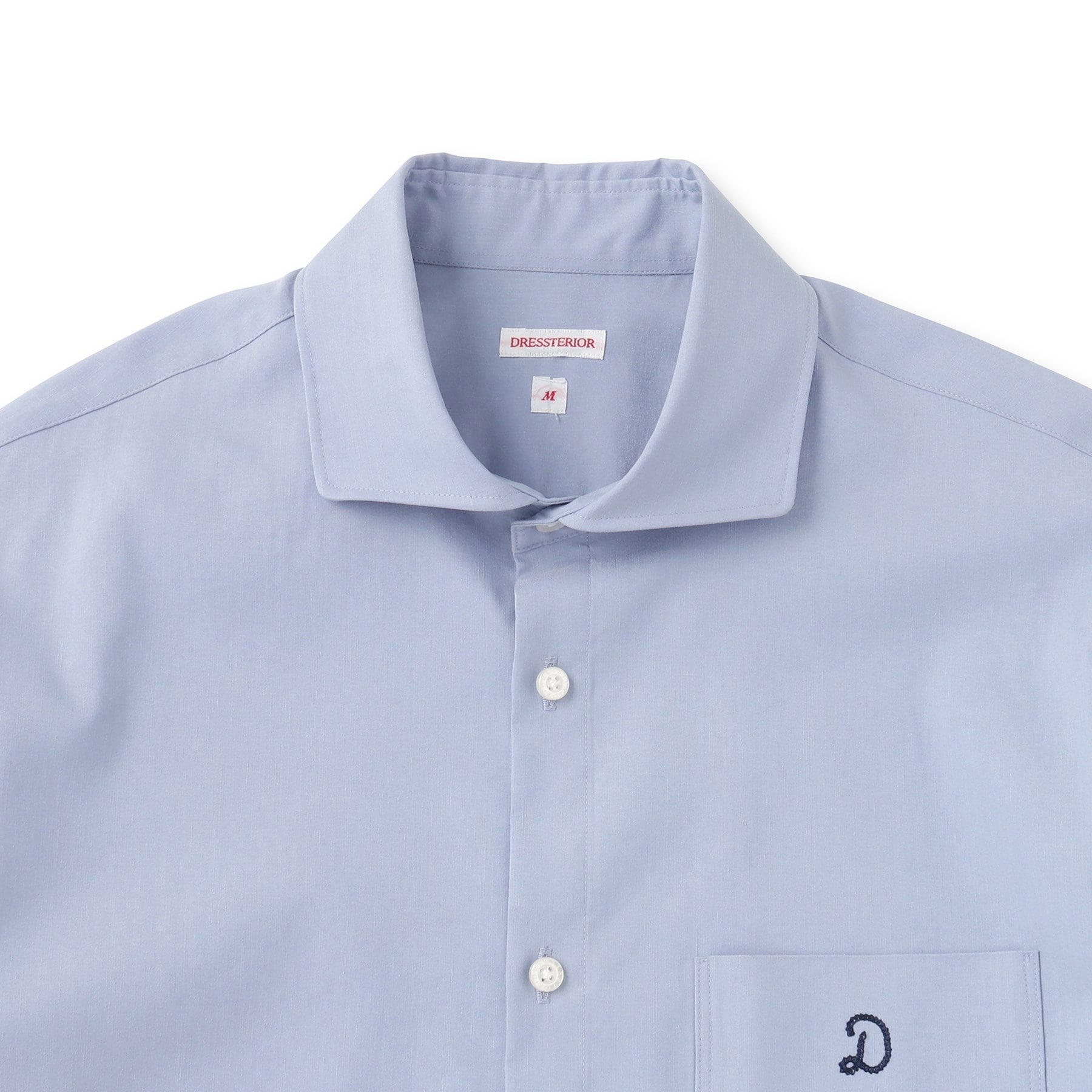 ドレステリア DRESSTERIOR リネン混スリークオーターシャツ (ホワイト(001)) ホワイト(001)