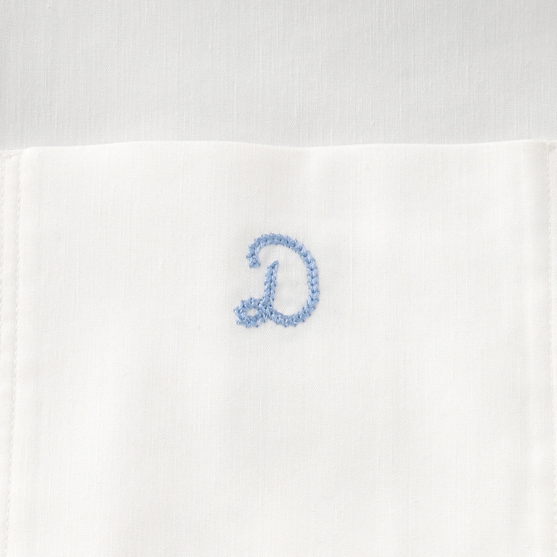 ドレステリア DRESSTERIOR リネン混スリークオーターシャツ (ホワイト(001)) ホワイト(001)