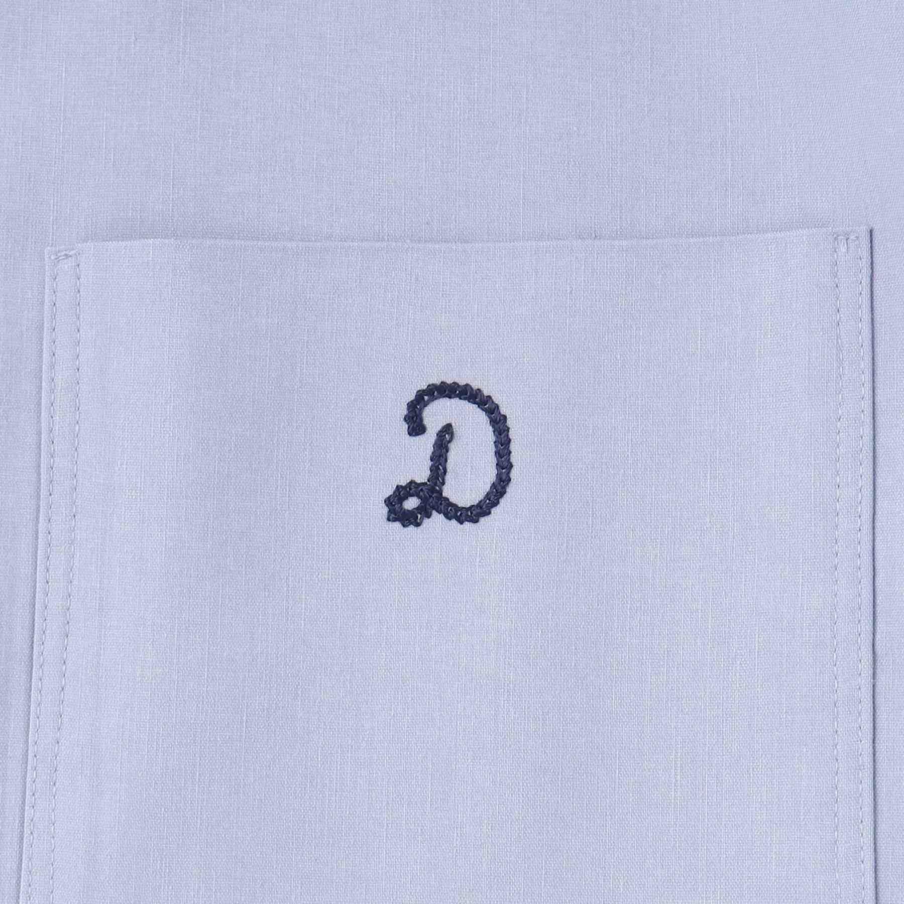 ドレステリア DRESSTERIOR リネン混スリークオーターシャツ (ホワイト(001)) ホワイト(001)