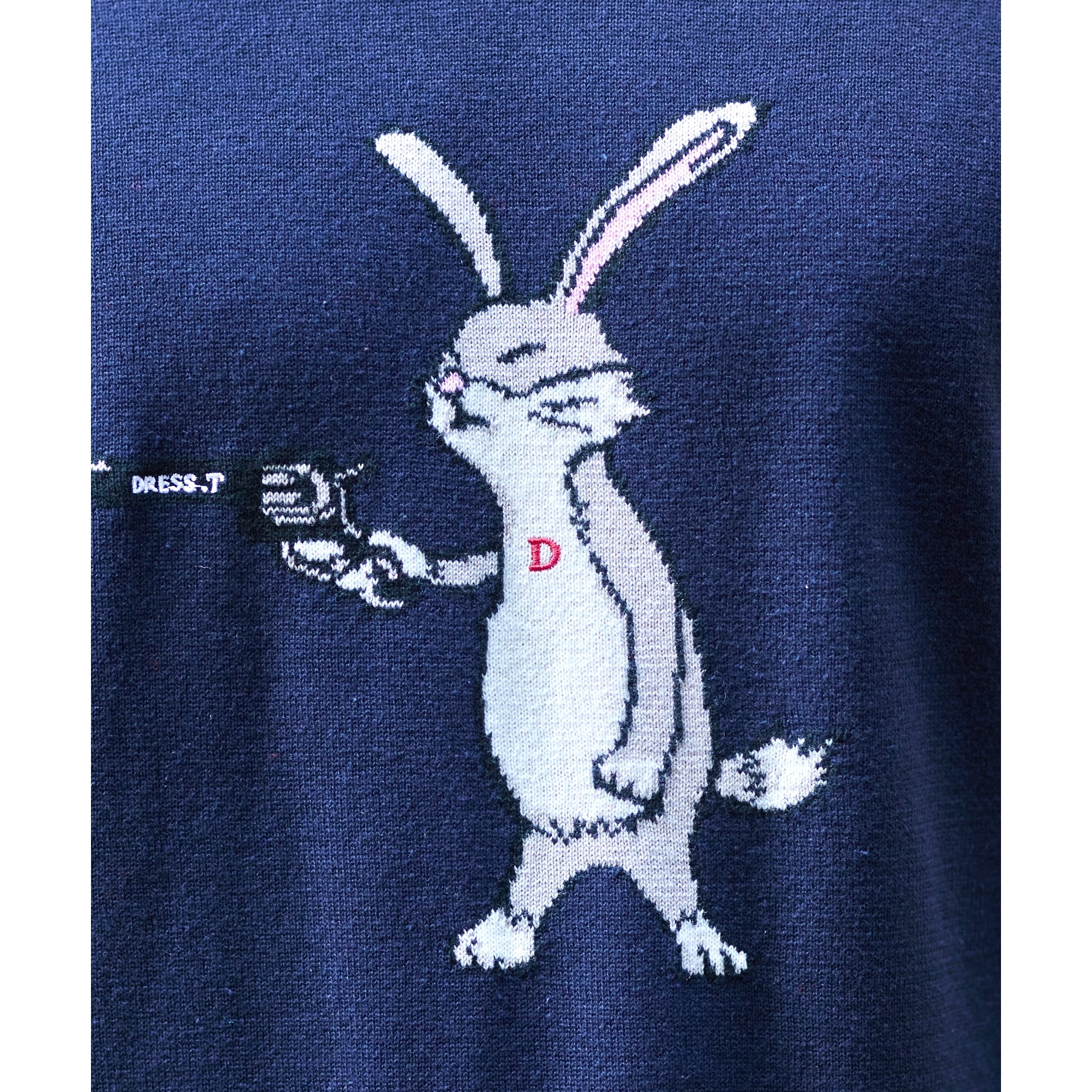 ドレステリア DRESSTERIOR ラビットインターシャニット (ネイビー(094)) ネイビー(094)