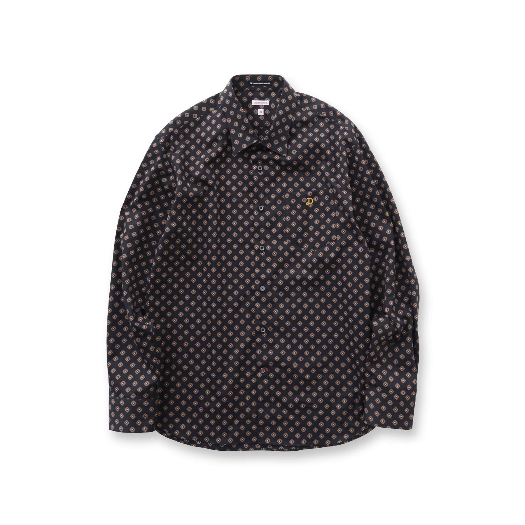 ドレステリア DRESSTERIOR ポートベロープリントシャツ (ホワイト(501)) ホワイト(501)