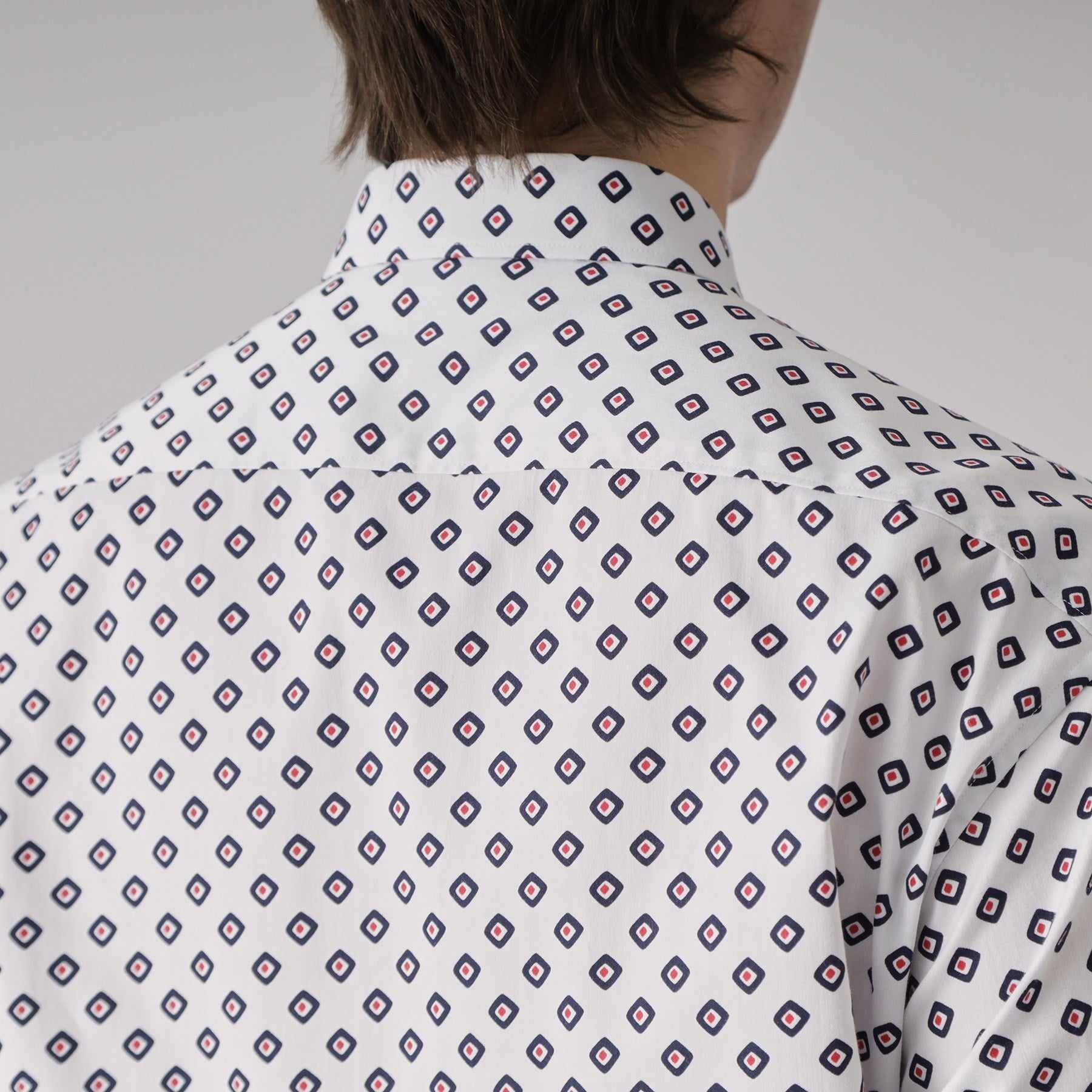 ドレステリア DRESSTERIOR ポートベロープリントシャツ (ホワイト(501)) ホワイト(501)