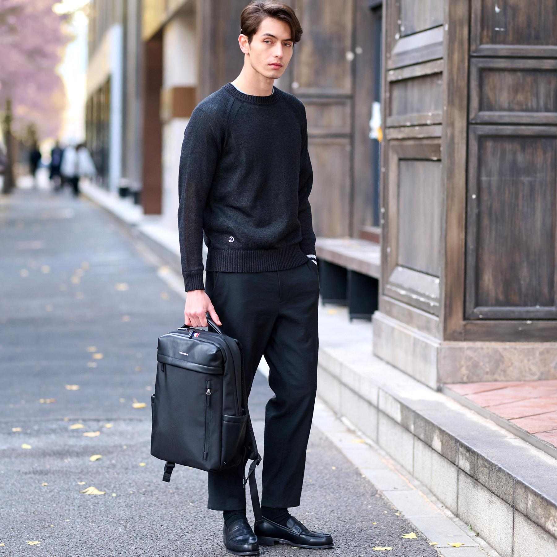 ドレステリア DRESSTERIOR ペーパーコットン ドライニット (ブラック(019)) ブラック(019)