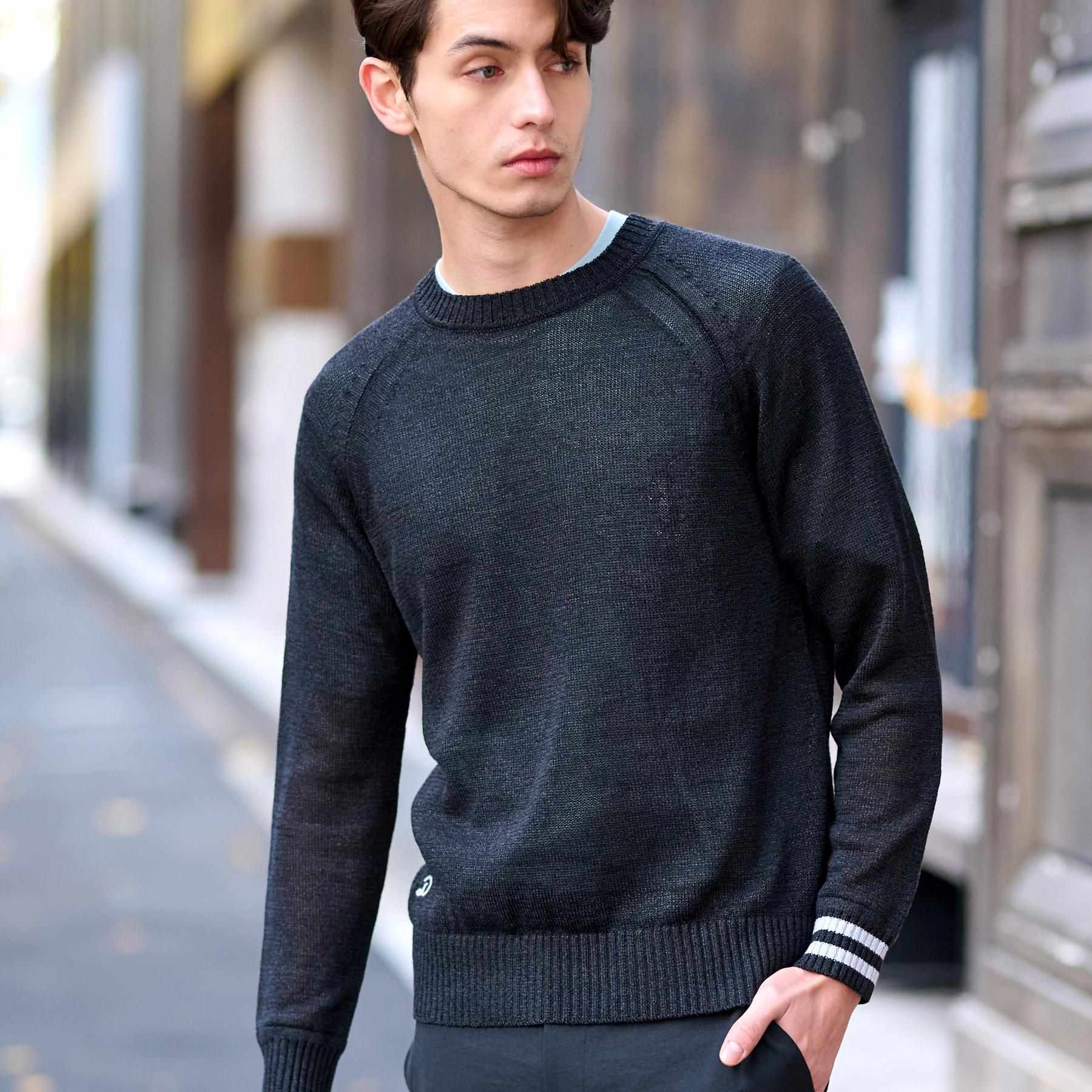 ドレステリア DRESSTERIOR ペーパーコットン ドライニット (ブラック(019)) ブラック(019)