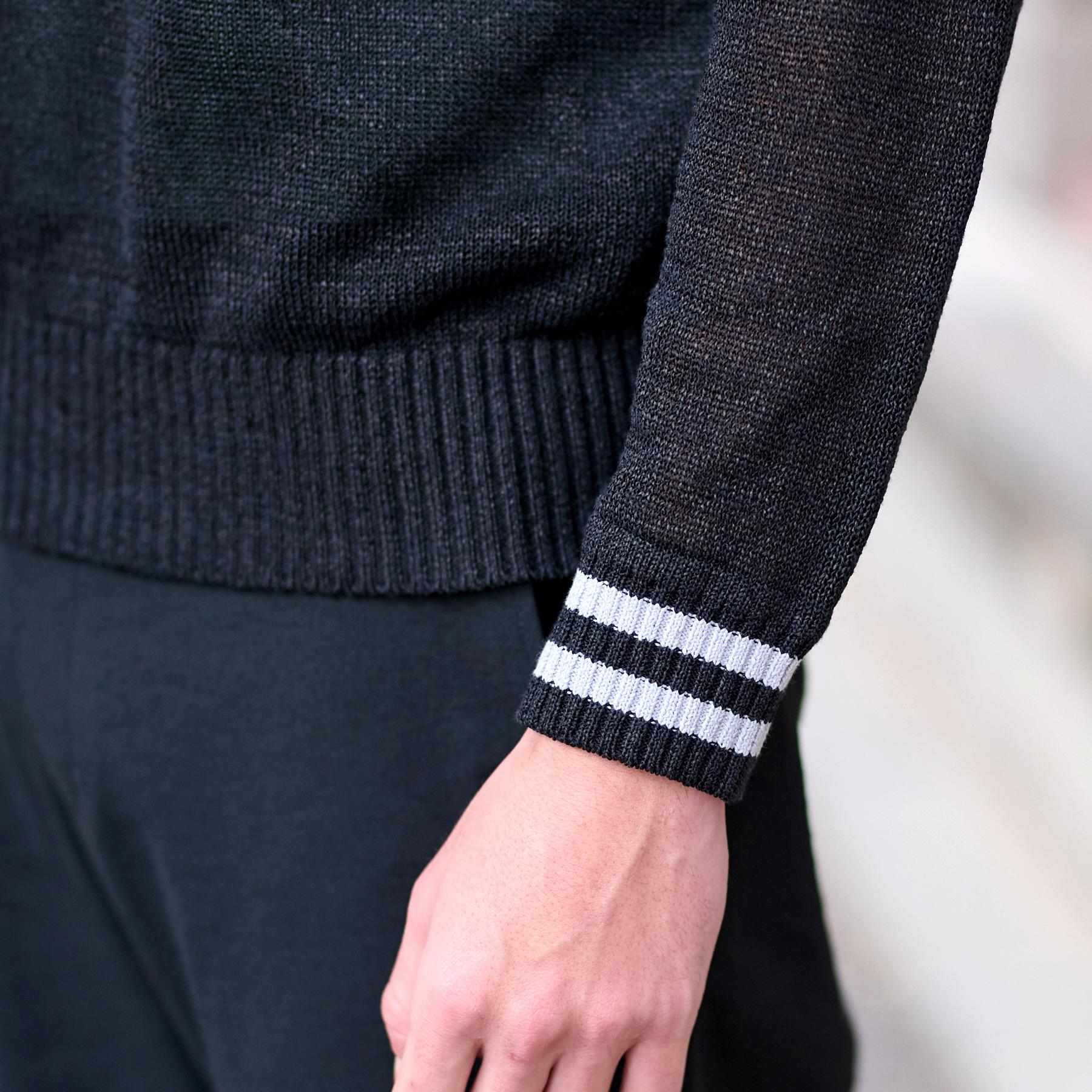 ドレステリア DRESSTERIOR ペーパーコットン ドライニット (ブラック(019)) ブラック(019)