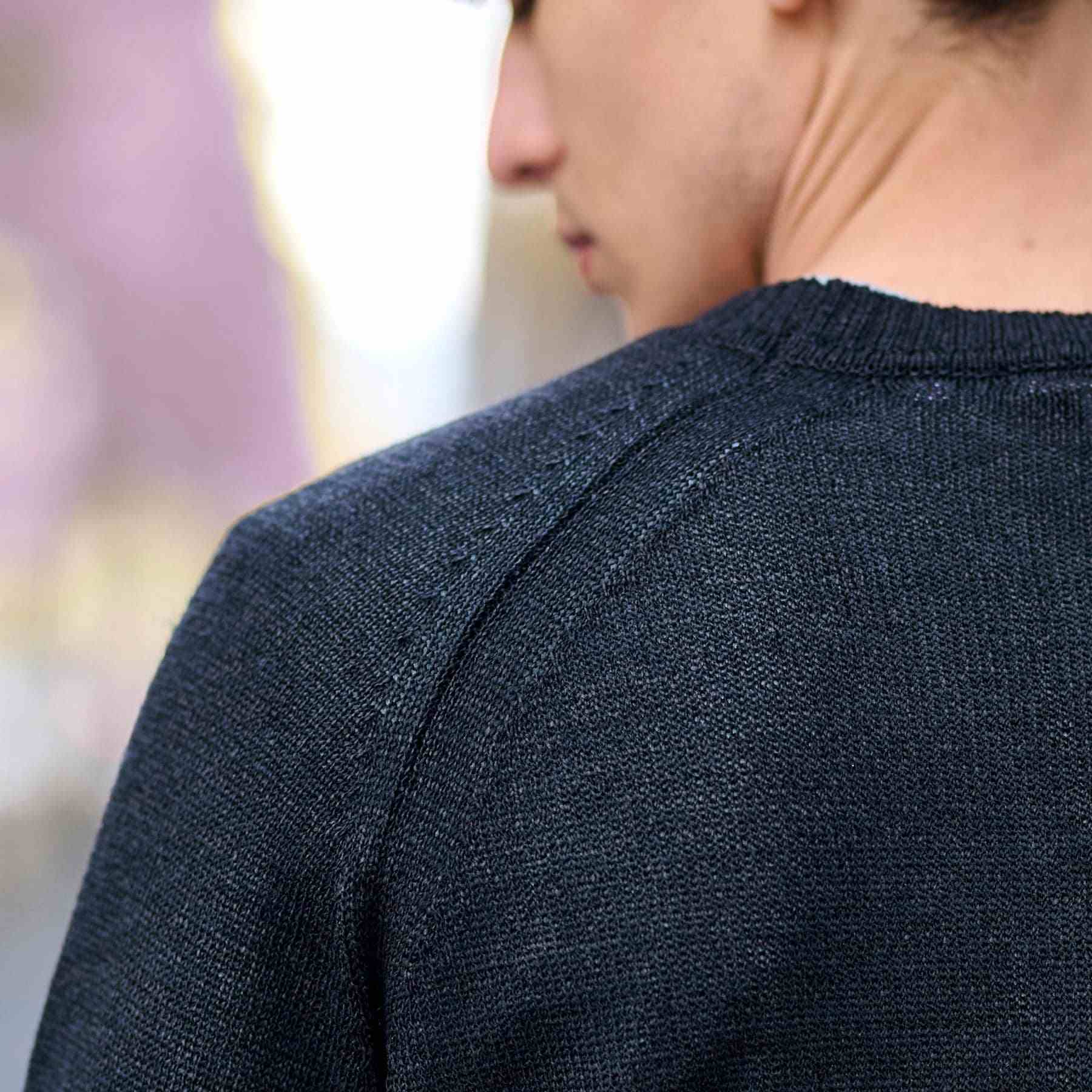 ドレステリア DRESSTERIOR ペーパーコットン ドライニット (ブラック(019)) ブラック(019)