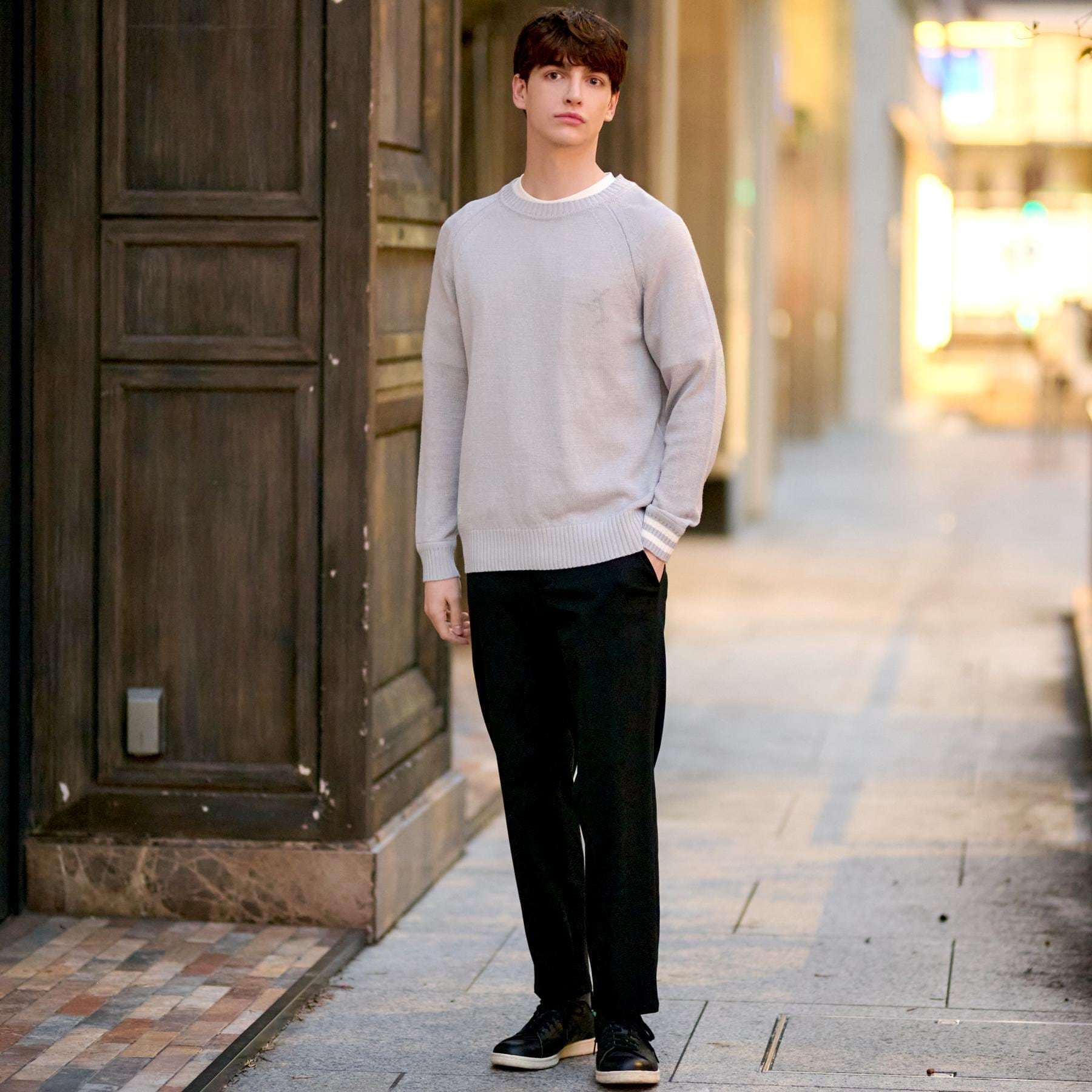 ドレステリア DRESSTERIOR ペーパーコットン ドライニット (ブラック(019)) ブラック(019)