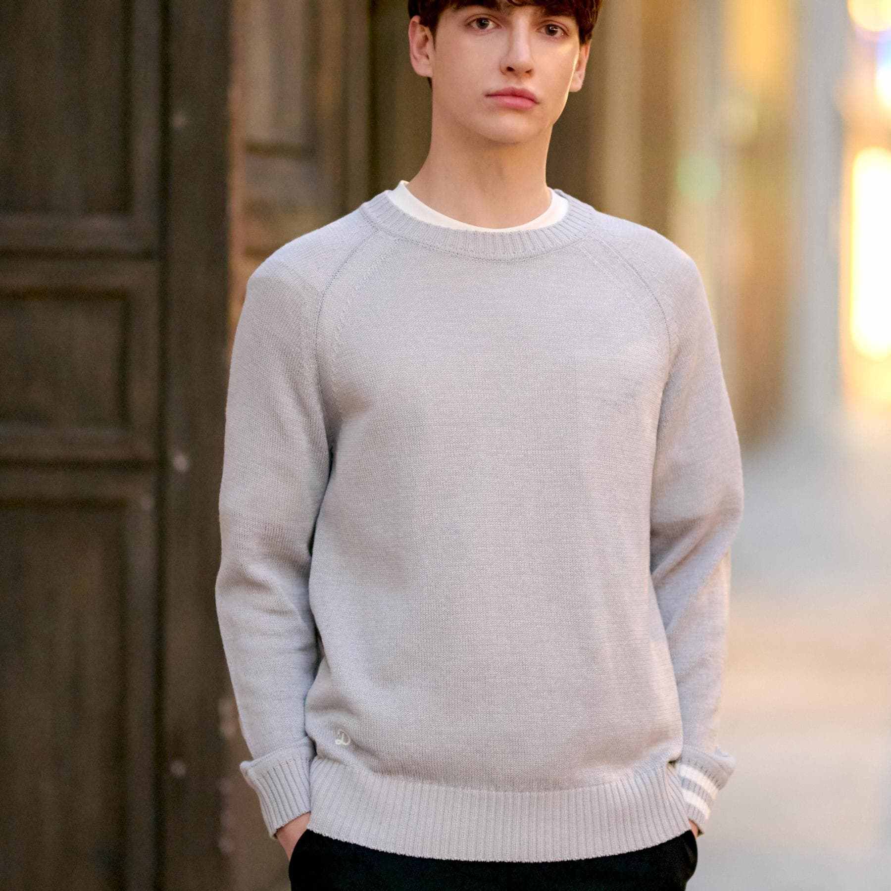 ドレステリア DRESSTERIOR ペーパーコットン ドライニット (ブラック(019)) ブラック(019)