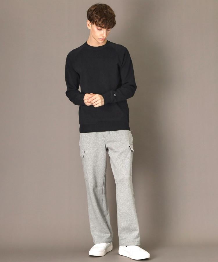 ドレステリア DRESSTERIOR コットンカシミヤスムースニット (ブラック(019)) ブラック(019)