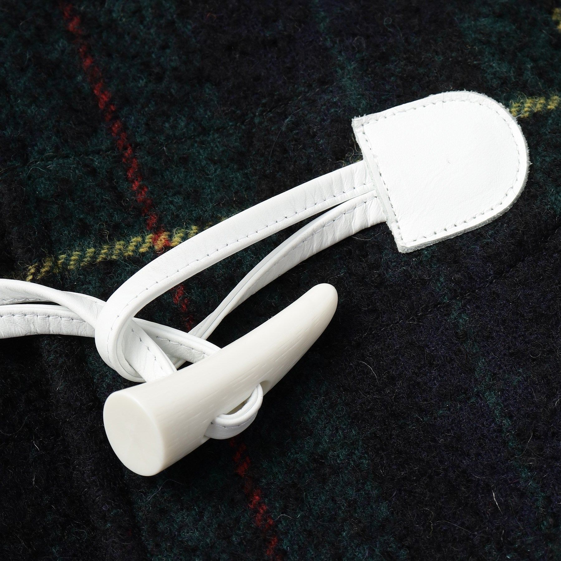 ドレステリア DRESSTERIOR タータンチェック ダッフルジャケット (グリーン(224)) グリーン(224)