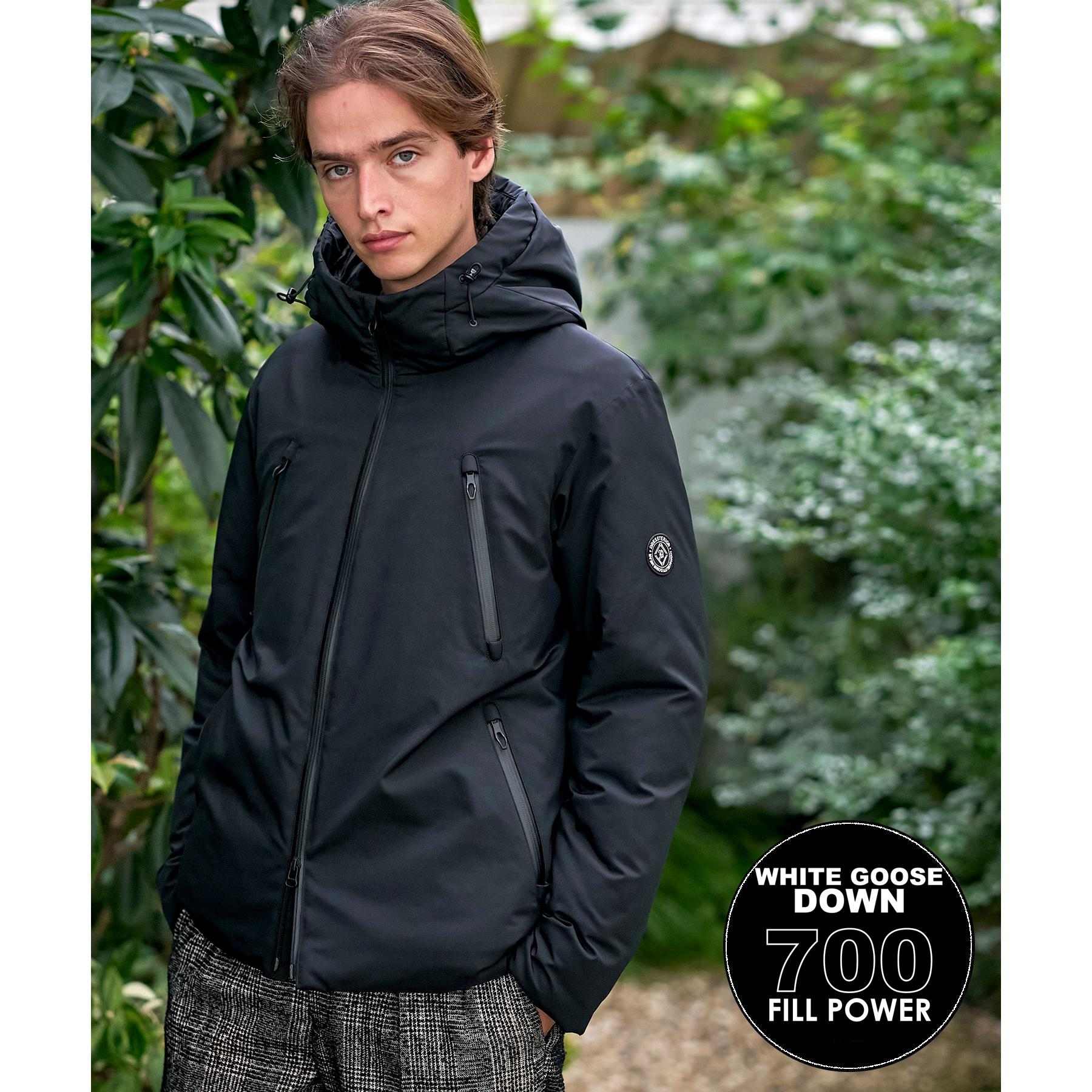 ドレステリア DRESSTERIOR ウォータープルーフ ホワイトグースダウン (ブラック(019)) ブラック(019)