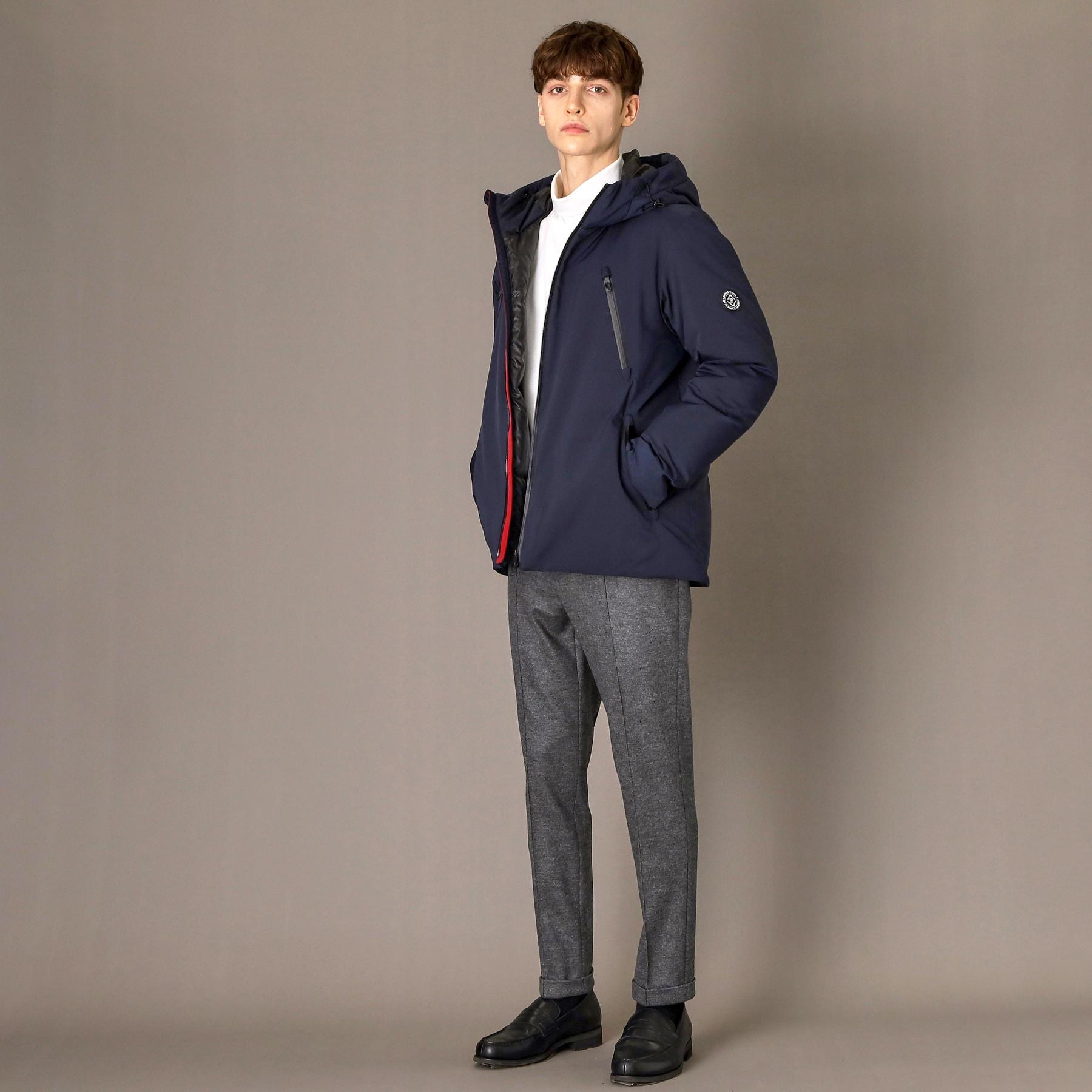 ドレステリア DRESSTERIOR ウォータープルーフ ホワイトグースダウン (ブラック(019)) ブラック(019)