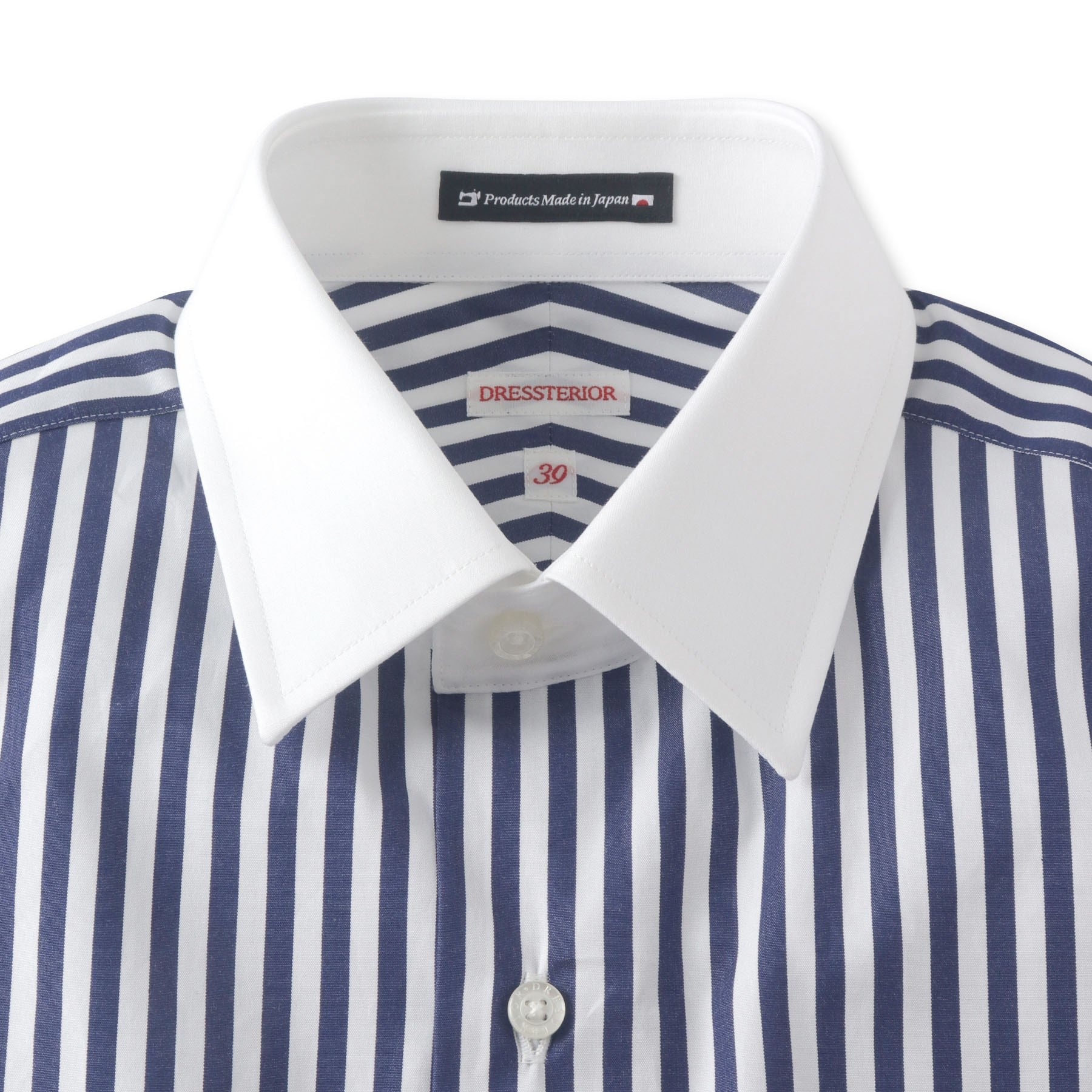 DRESSTERIOR Long Stuck Cleric Collar Shirt