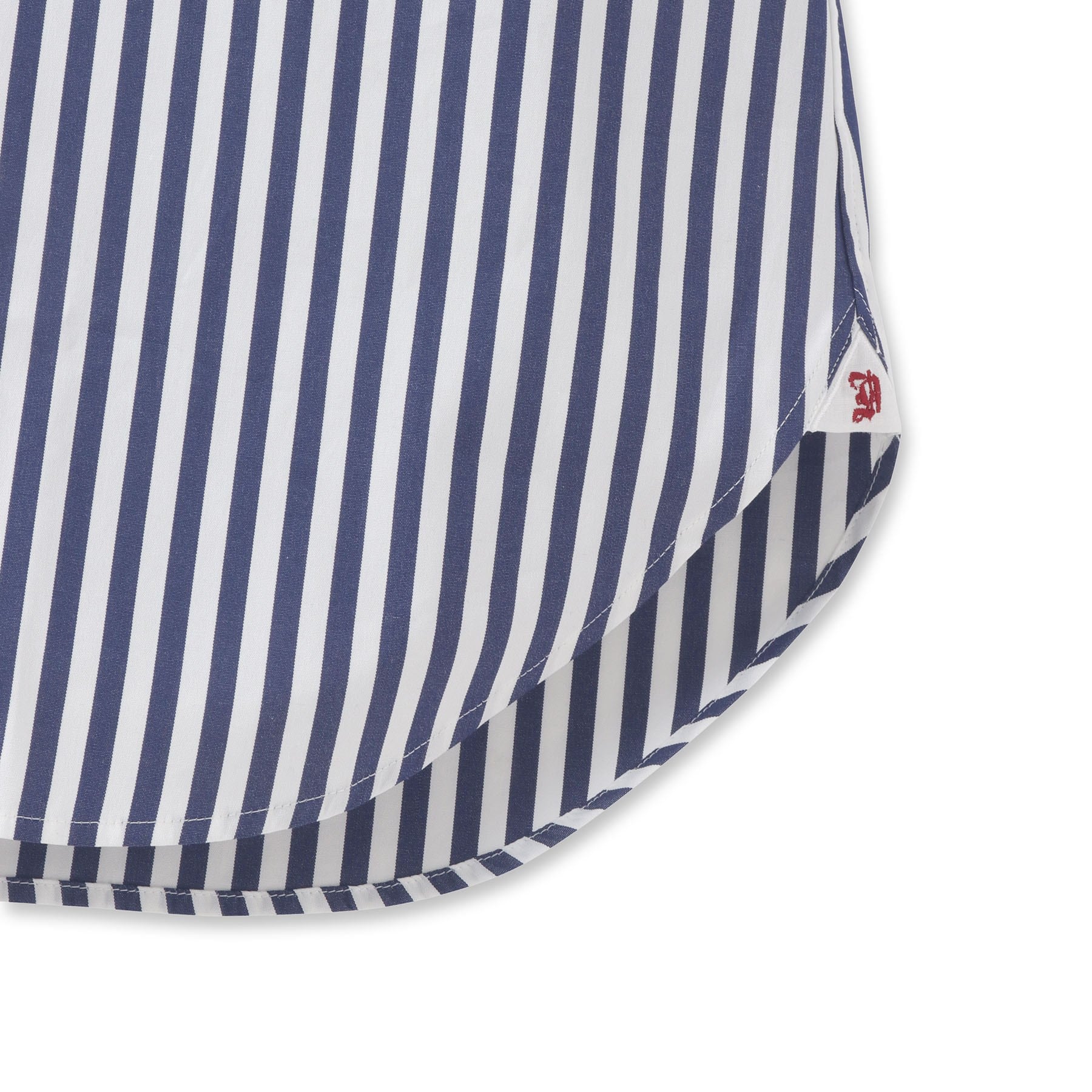 DRESSTERIOR Long Stuck Cleric Collar Shirt