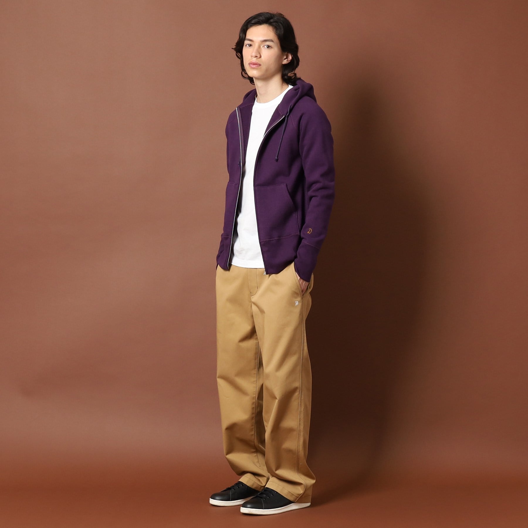 ドレステリア DRESSTERIOR <DRESSTERIOR定番>吊裏毛ジップアップパーカ (ネイビー(094)) ネイビー(094)