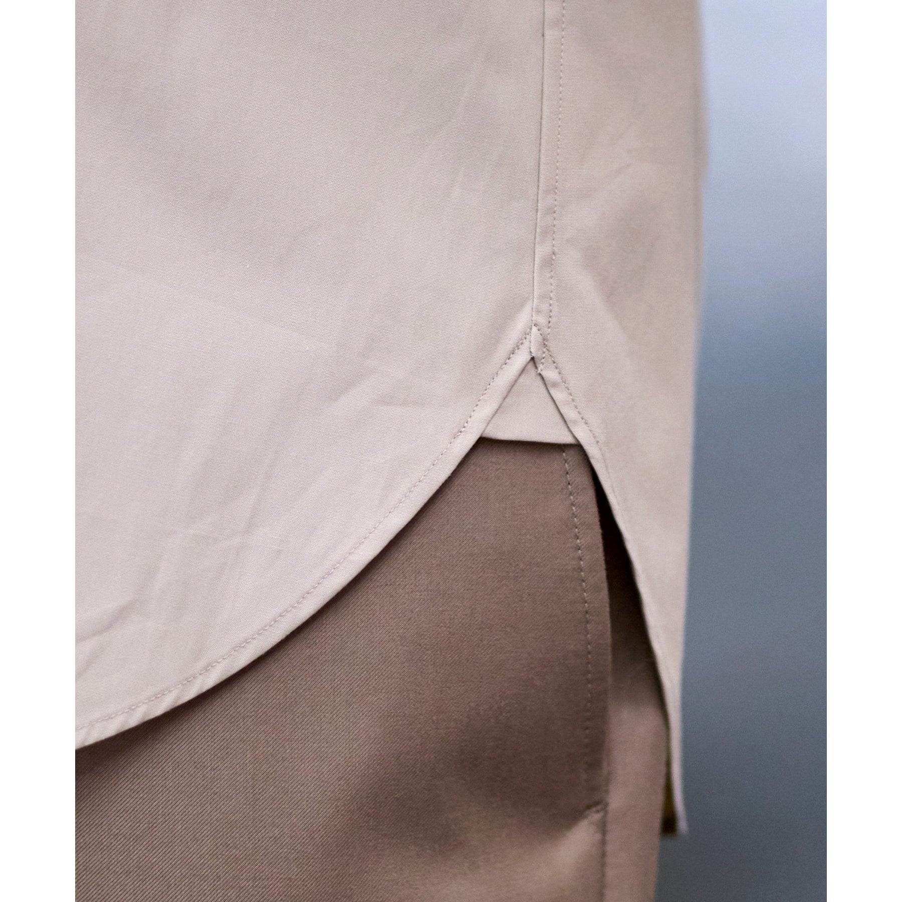 ドレステリア DRESSTERIOR レギュラカラードレスシャツ (ライトベージュ(051)) ライトベージュ(051)