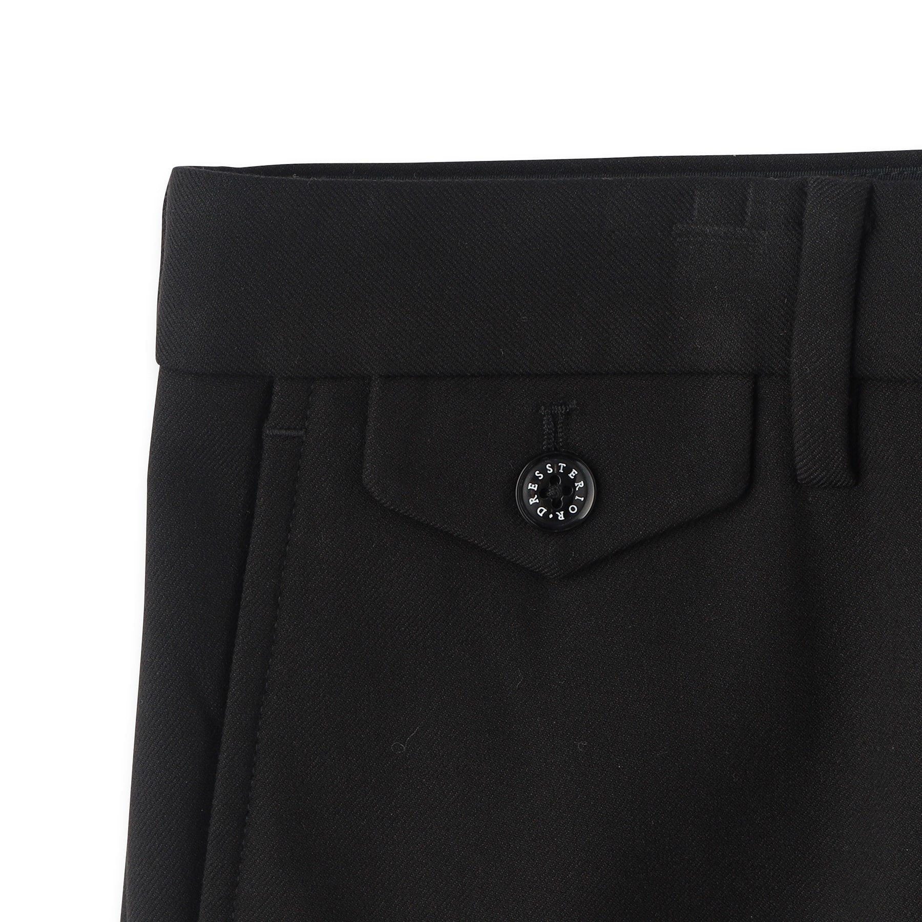 ドレステリア DRESSTERIOR TRシャギー ツータックパンツ (ブラック(019)) ブラック(019)