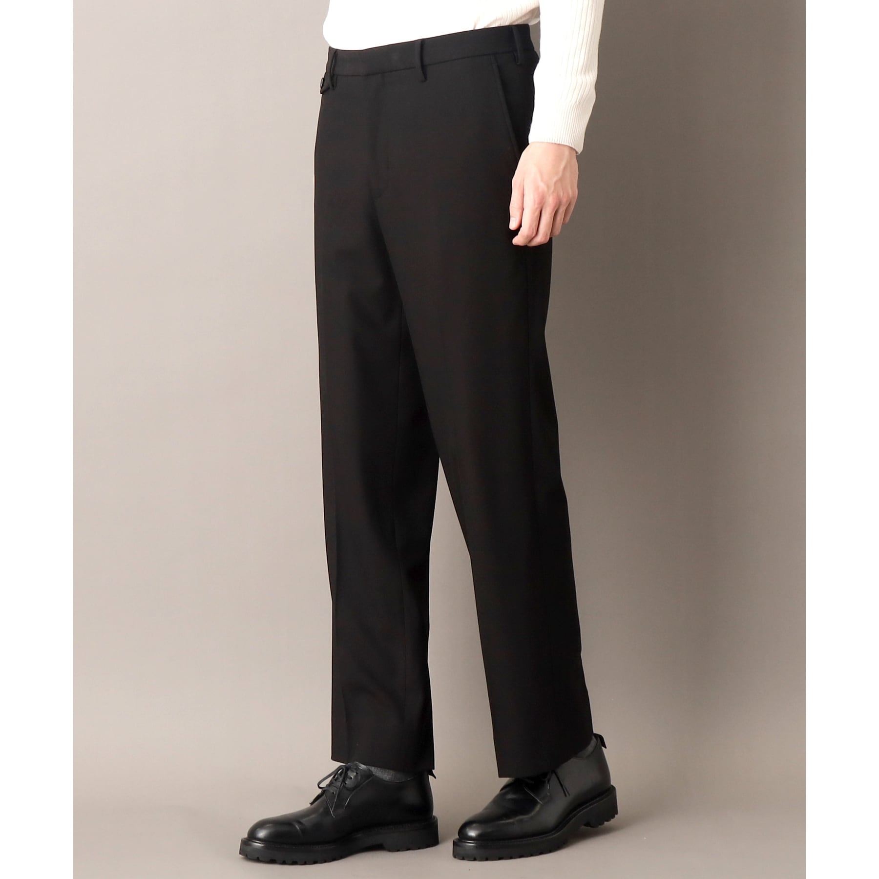 ドレステリア DRESSTERIOR TRシャギー ツータックパンツ (ブラック(019)) ブラック(019)