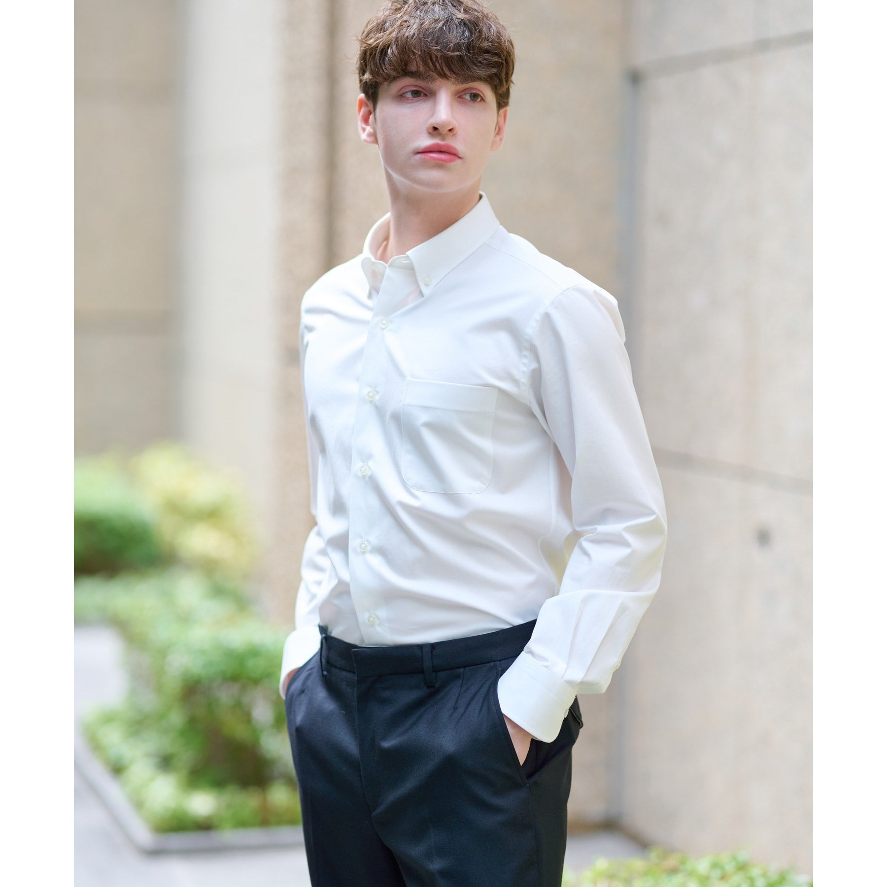 ドレステリア DRESSTERIOR ボタンダウン ドレスシャツ