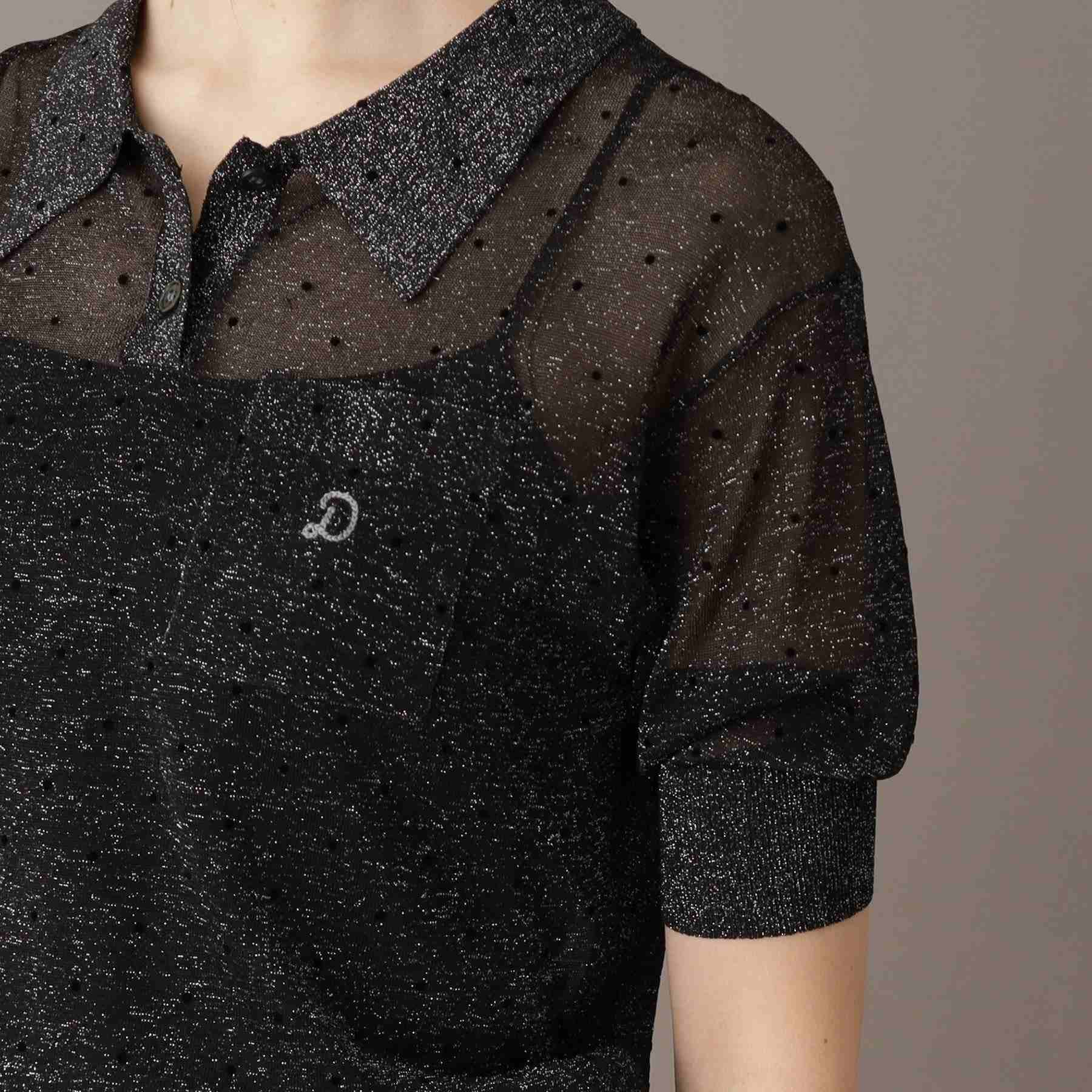 ドレステリア DRESSTERIOR ドットシアーポロ (ベージュ(152)) ベージュ(152)