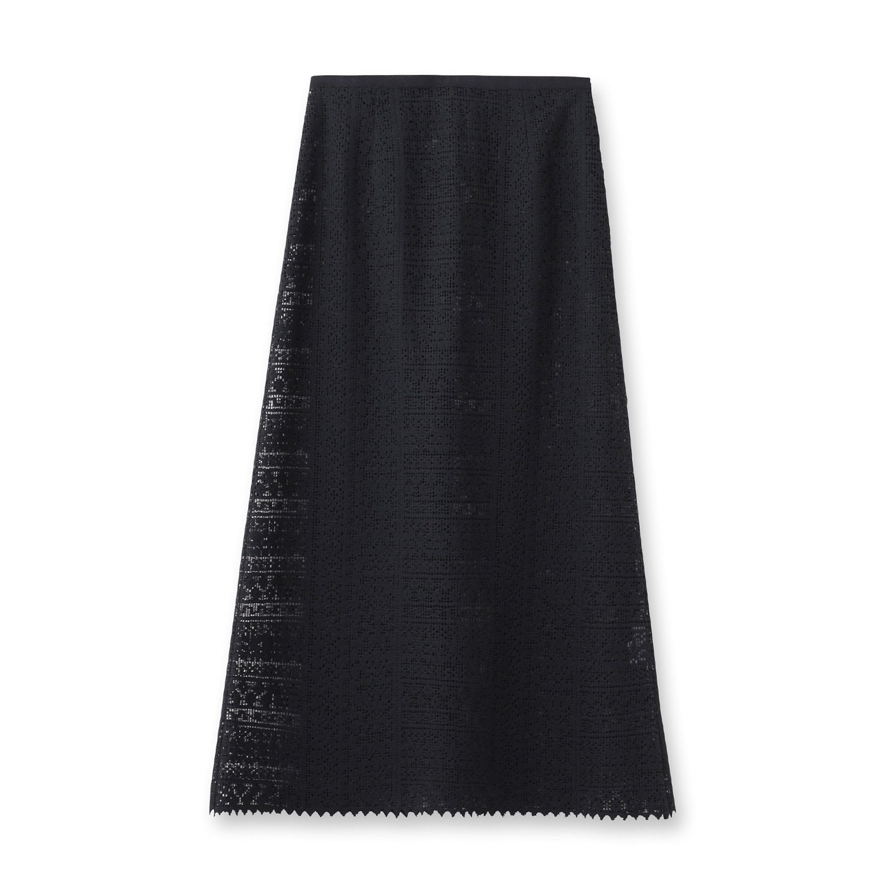 ドレステリア DRESSTERIOR オーガニックコットンブレンドレーススカート (オフホワイト(003)) オフホワイト(003)