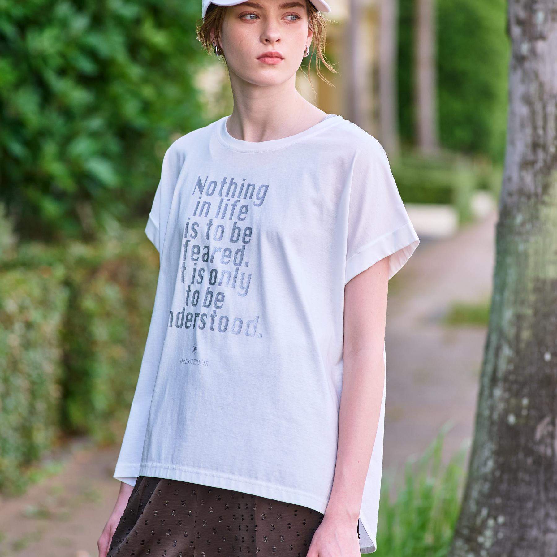 ライフイズグッド レディース シャツ トップス Detailed Spring Flowers Crusher-Flex Tunic