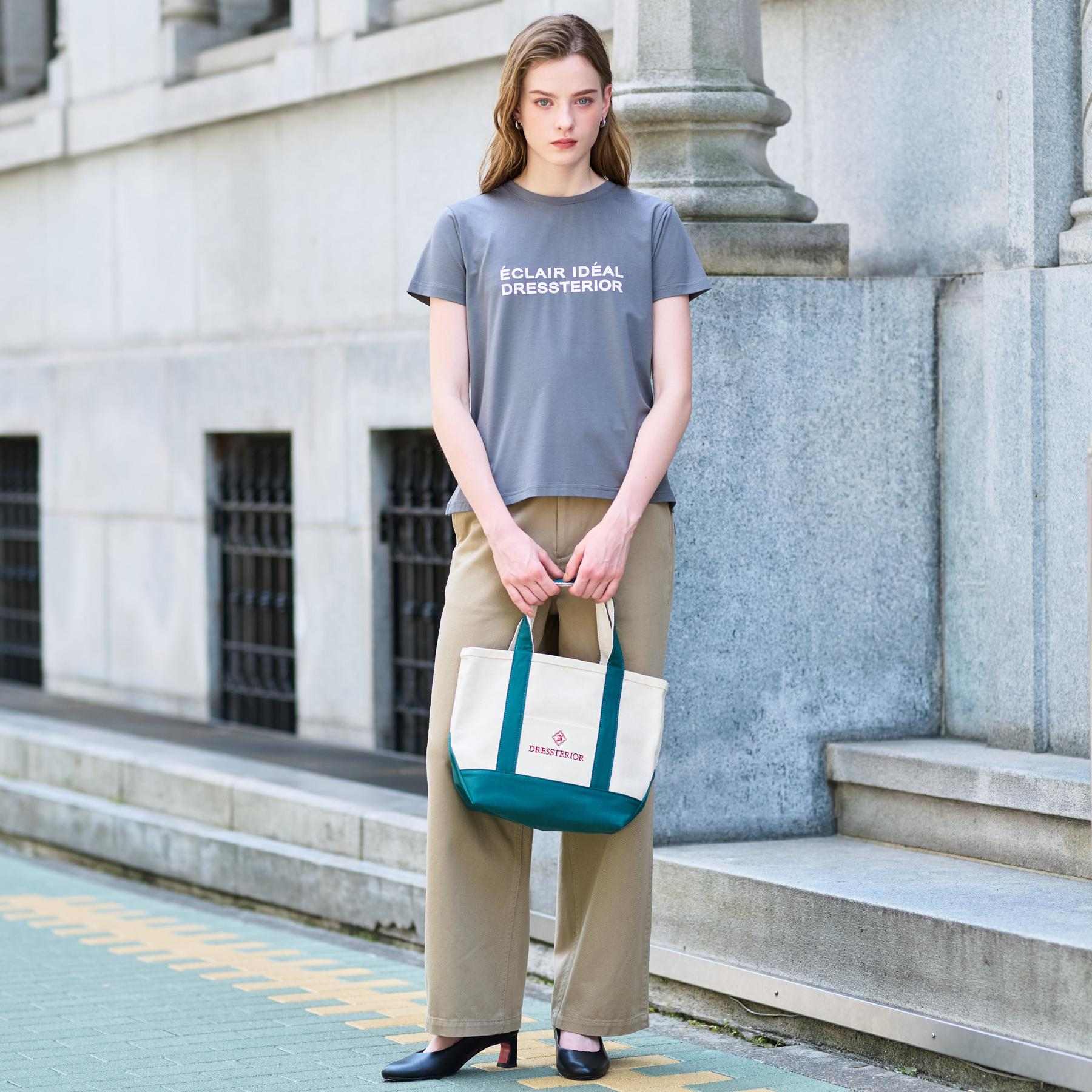 ドレステリア DRESSTERIOR クリア天竺ロゴTシャツ (オフホワイト(003)) オフホワイト(003)