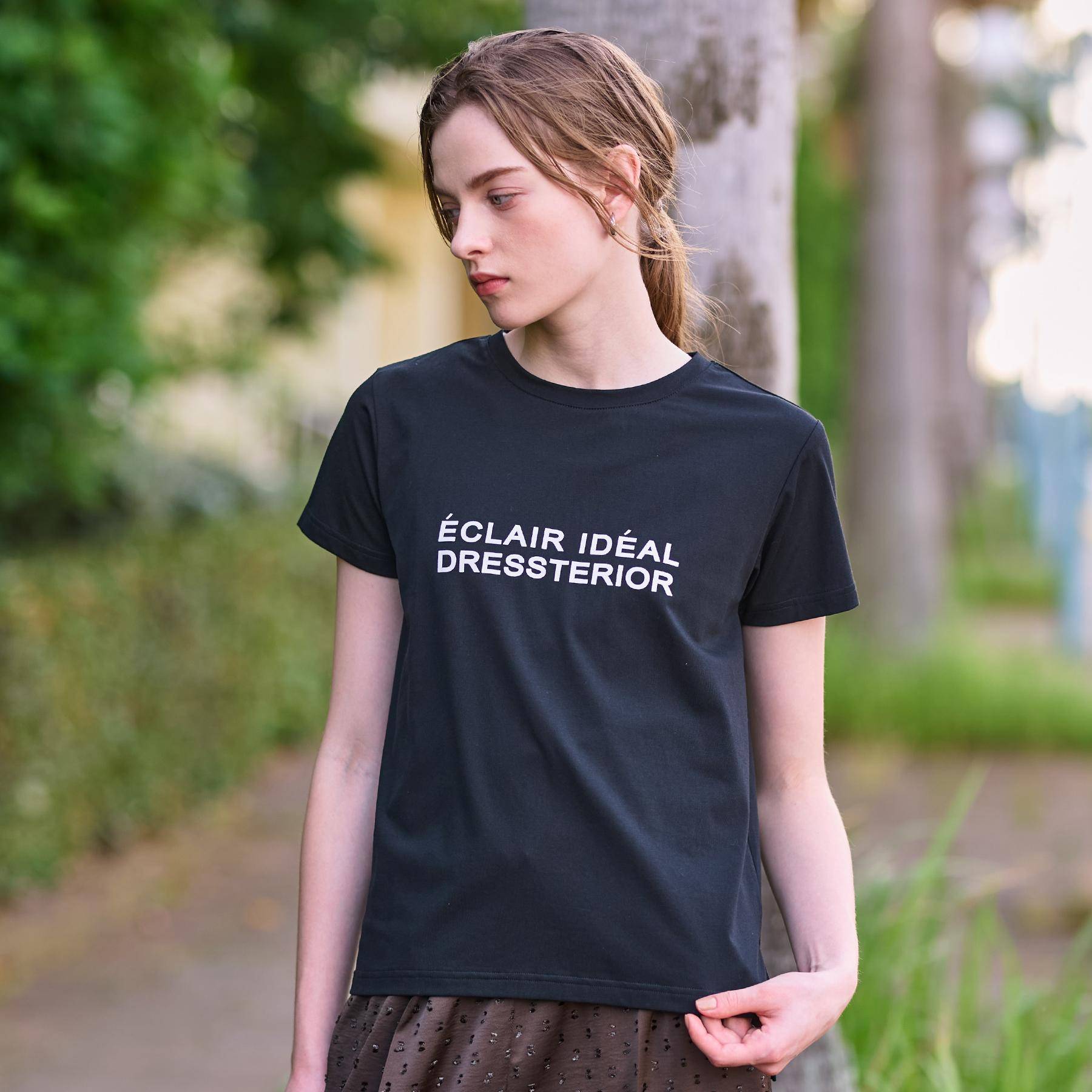 ドレステリア DRESSTERIOR クリア天竺ロゴTシャツ (オフホワイト(003)) オフホワイト(003)