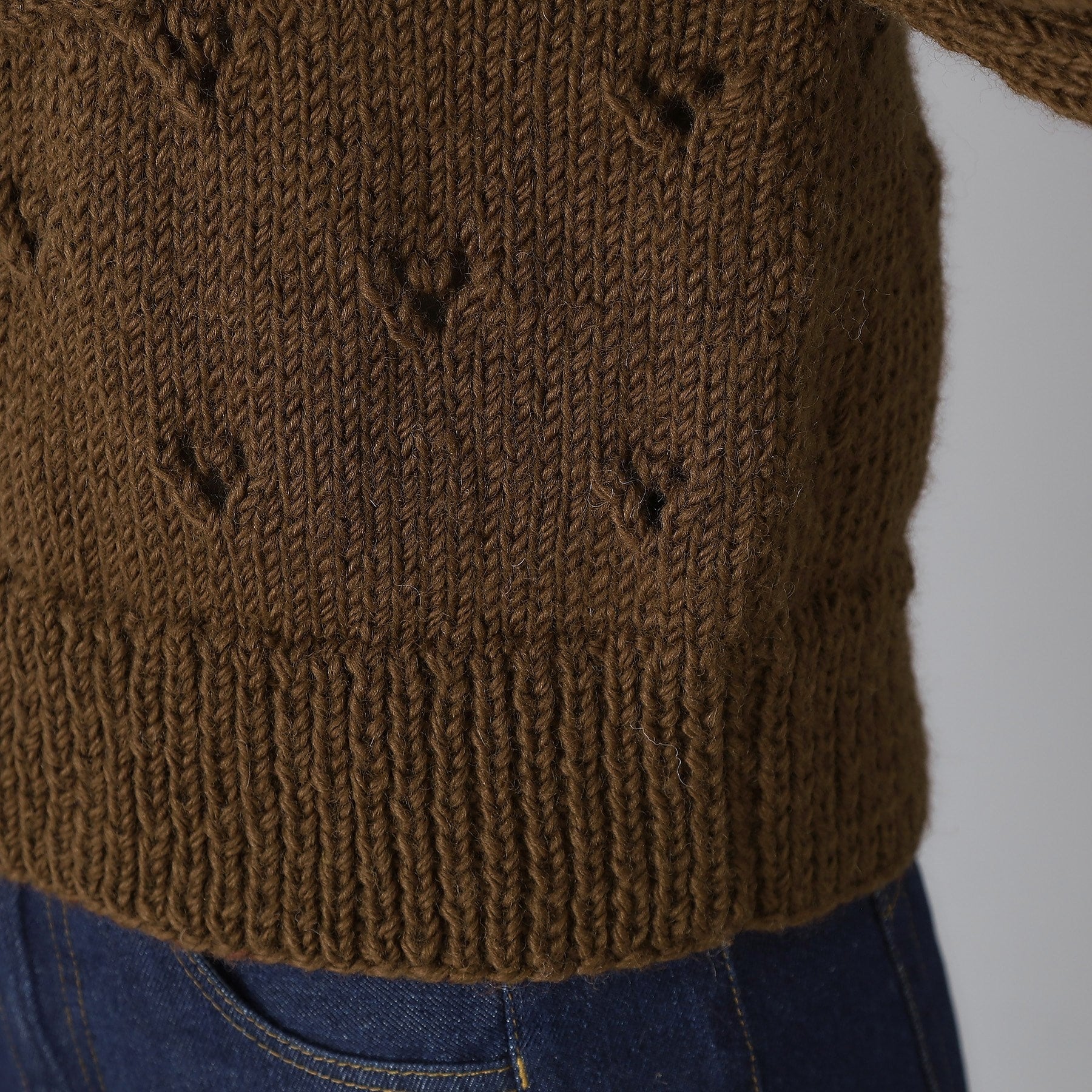 ドレステリア DRESSTERIOR Pheeta(フィータ)Clara ハーフスリーブニット (モカブラウン(042)) モカブラウン(042)