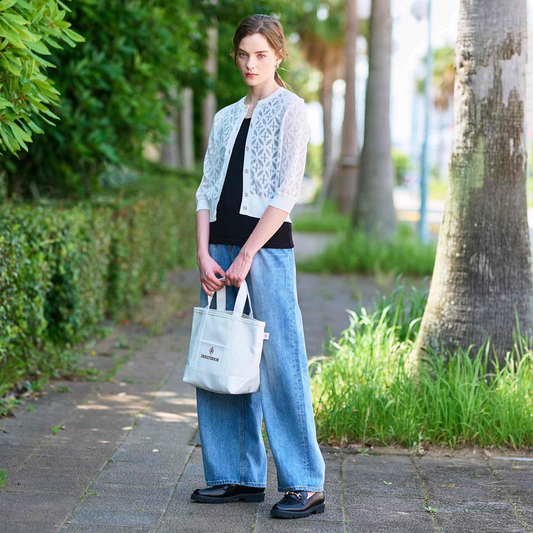 ドレステリア DRESSTERIOR オーバーラップレースハーフスリーブ (ブラック(019)) ブラック(019)