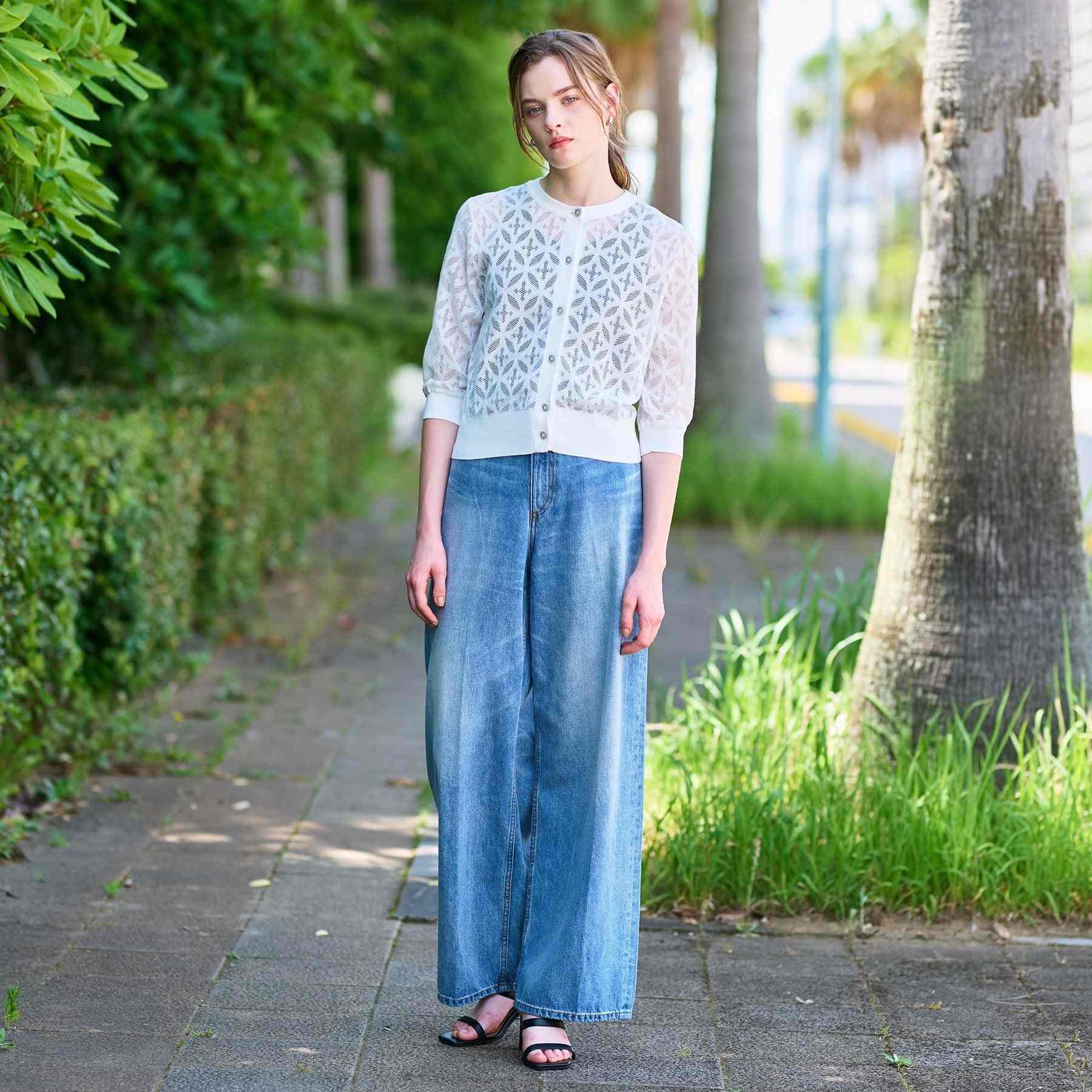 ドレステリア DRESSTERIOR オーバーラップレースハーフスリーブ (ブラック(019)) ブラック(019)