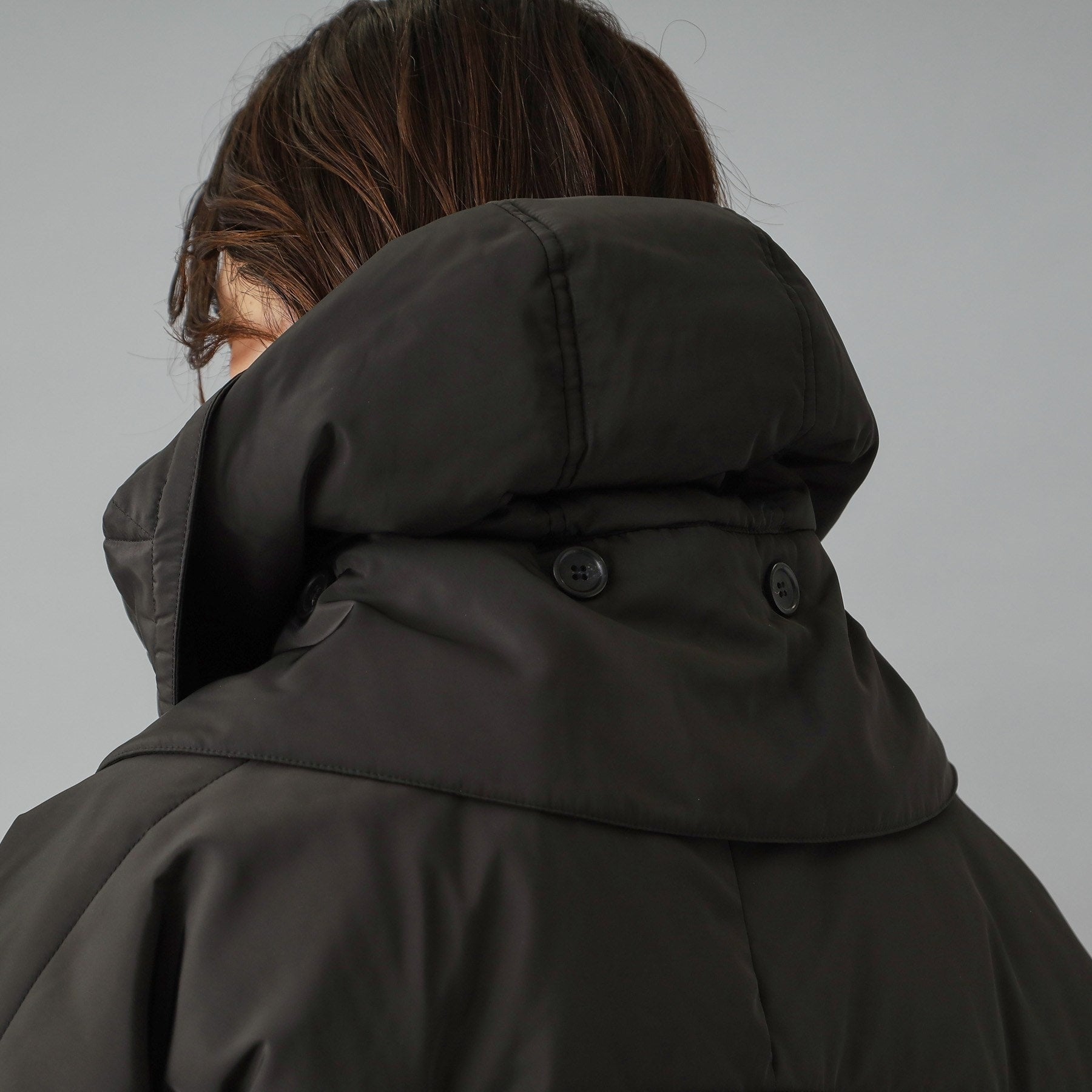 ドレステリア DRESSTERIOR VACHEMENT(ヴァシュモン) ハイカウントタフタ ダウンジャケット (ブラック(019)) ブラック(019)