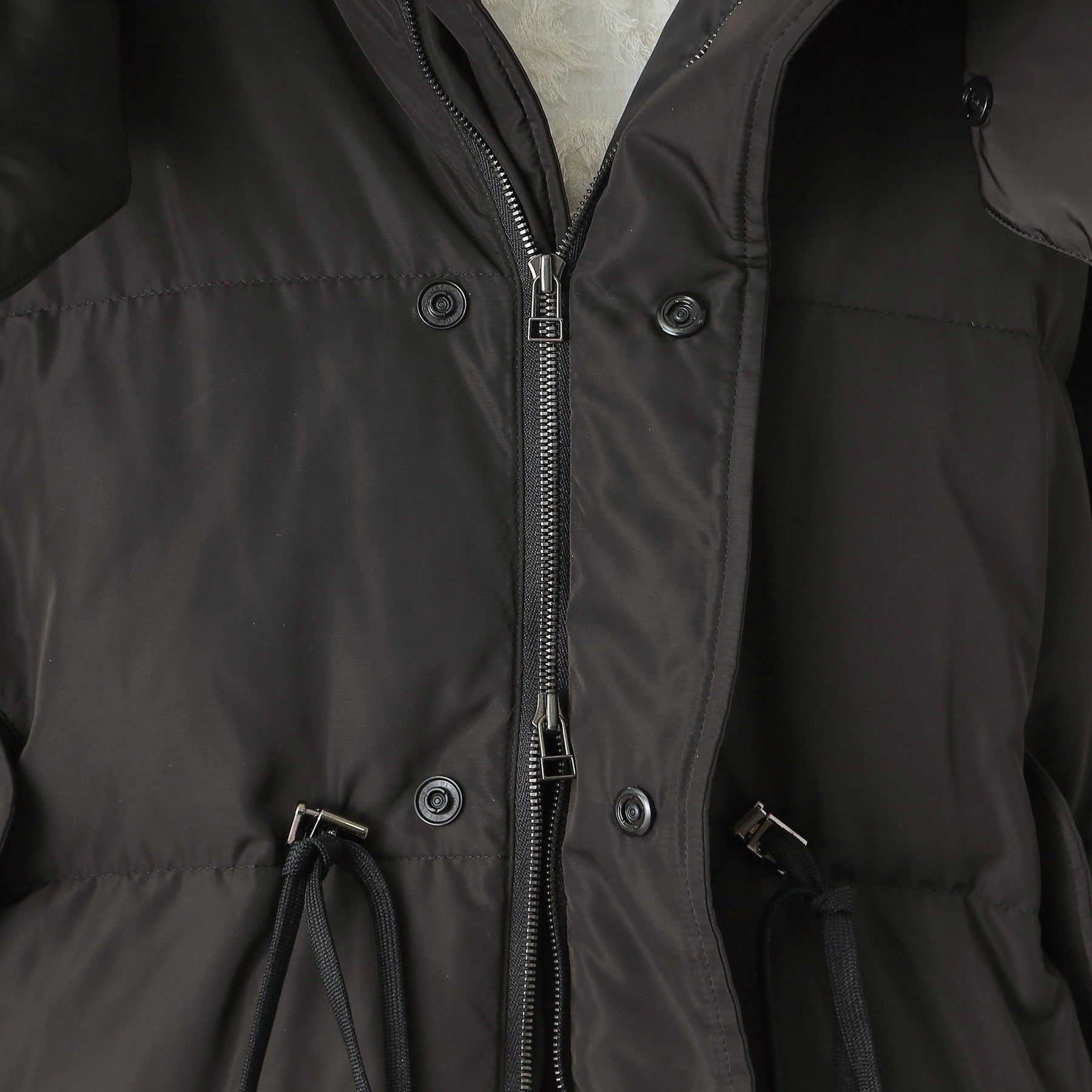 ドレステリア DRESSTERIOR VACHEMENT(ヴァシュモン) ハイカウントタフタ ダウンジャケット (ブラック(019)) ブラック(019)