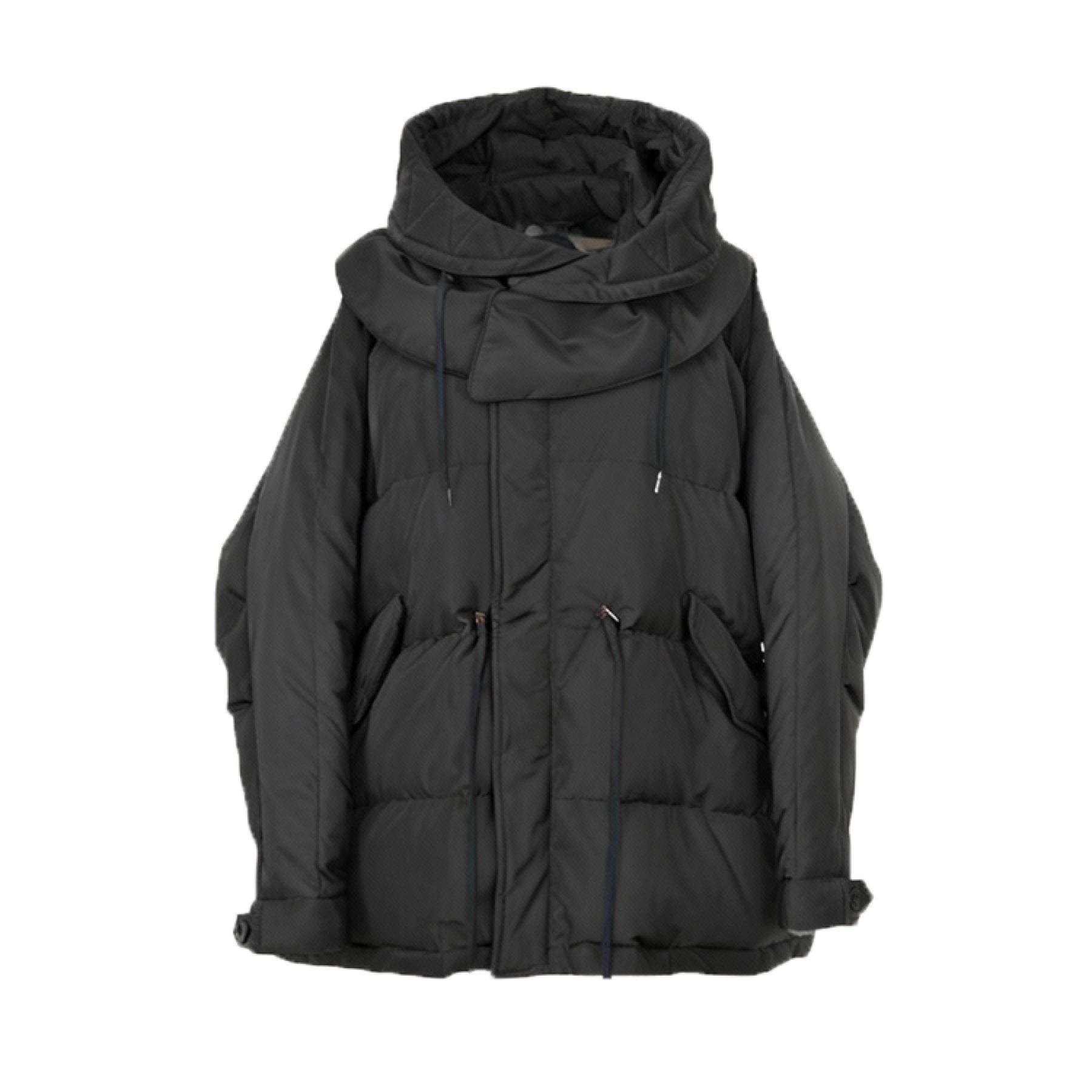 ドレステリア DRESSTERIOR VACHEMENT(ヴァシュモン) ハイカウントタフタ ダウンジャケット (ブラック(019)) ブラック(019)