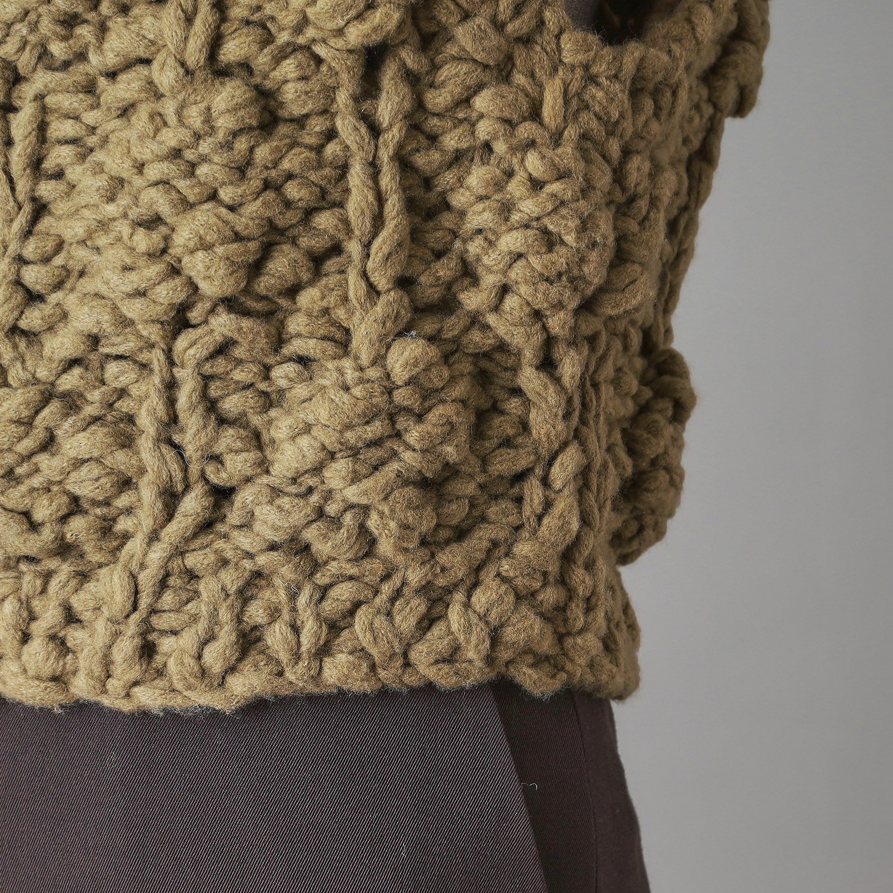 ドレステリア DRESSTERIOR muller of yoshiokubo(ミュラーオブヨシオクボ)BUMPY VEST (グリーン(022)) グリーン(022)