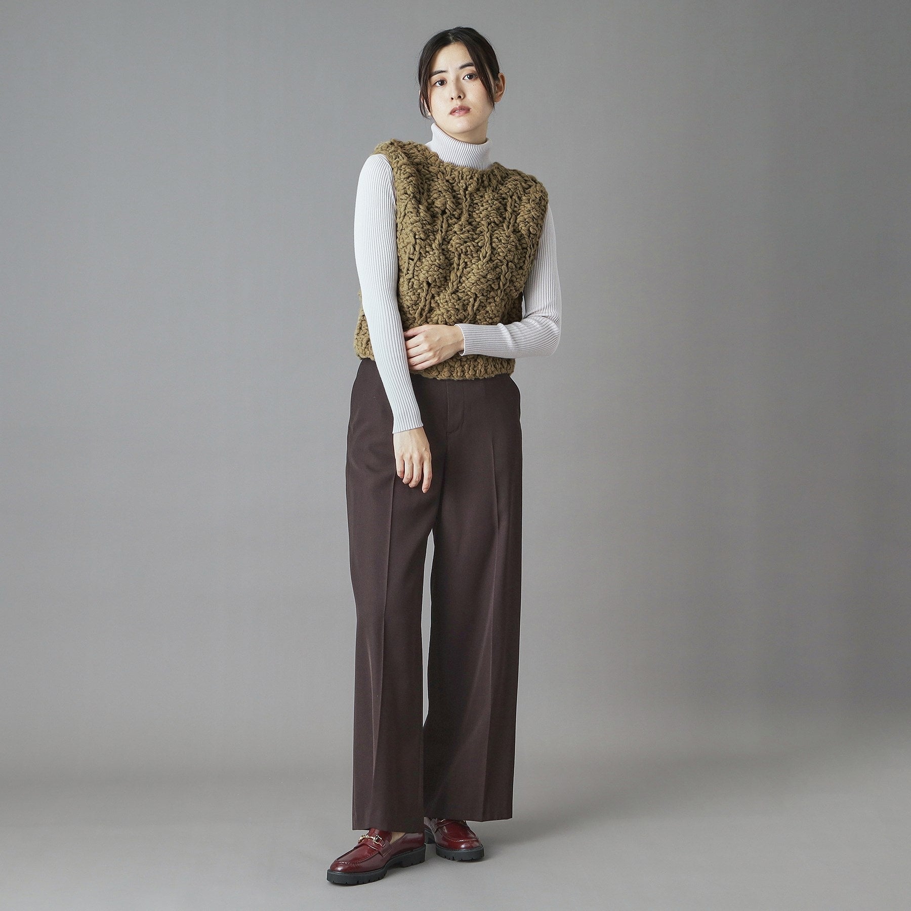 ドレステリア DRESSTERIOR muller of yoshiokubo(ミュラーオブヨシオクボ)BUMPY VEST (グリーン(022)) グリーン(022)