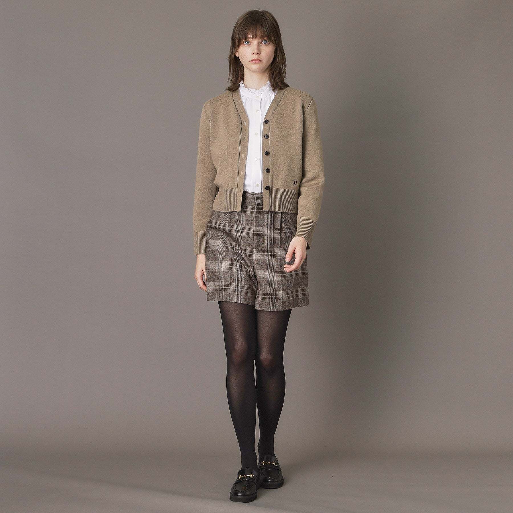 ドレステリア DRESSTERIOR ミラノリブカーディガン (ネイビー(094)) ネイビー(094)