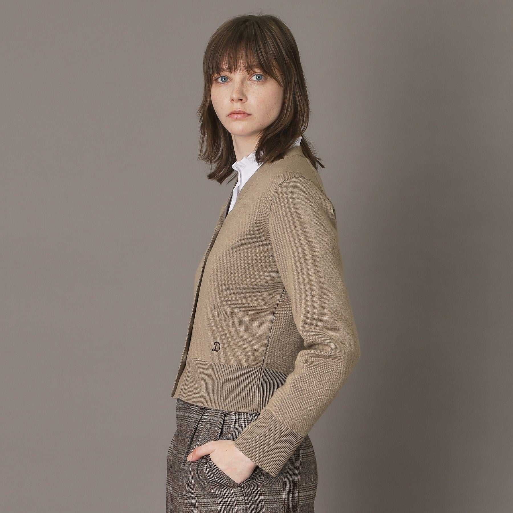 ドレステリア DRESSTERIOR ミラノリブカーディガン (ネイビー(094)) ネイビー(094)