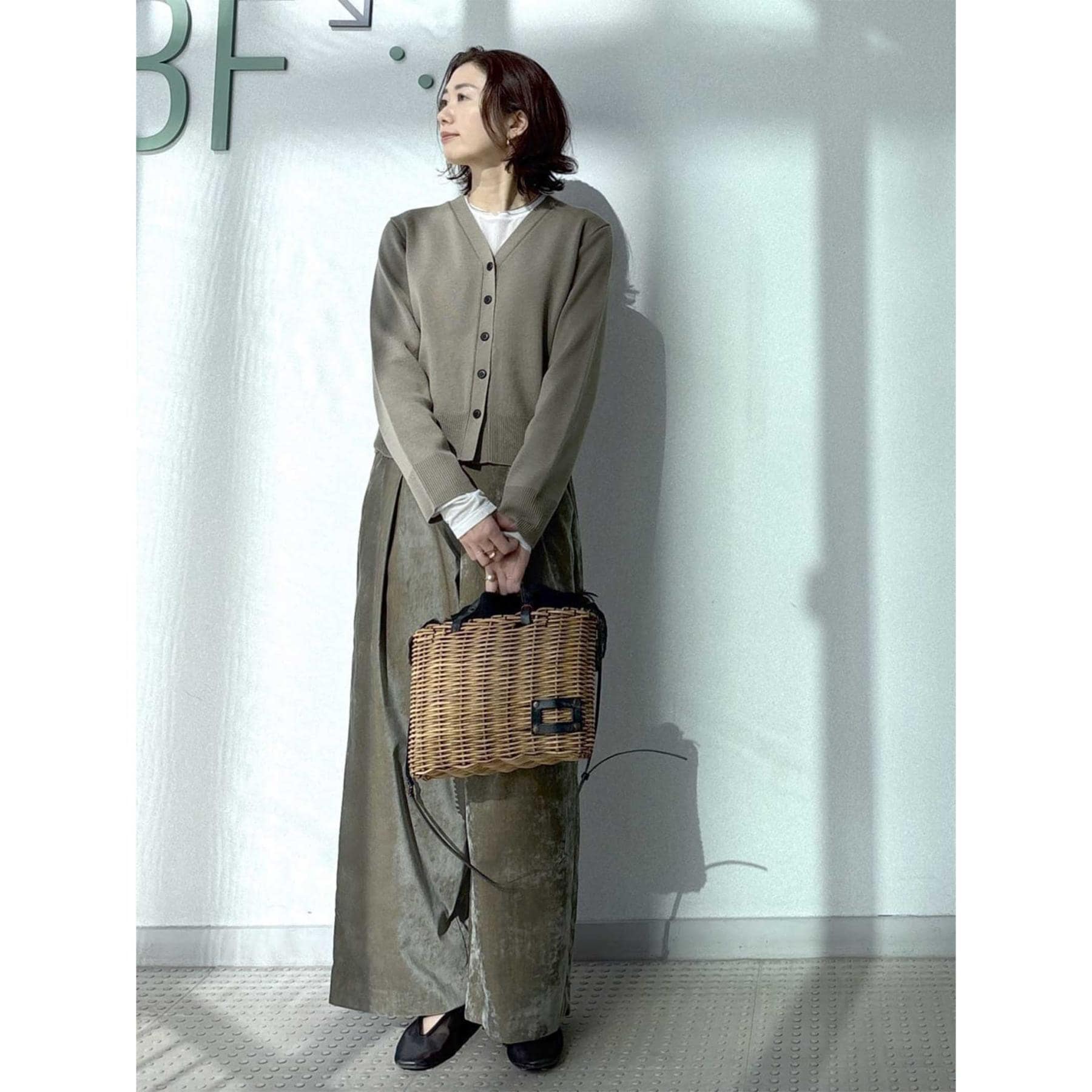 ドレステリア DRESSTERIOR ミラノリブカーディガン (ネイビー(094)) ネイビー(094)