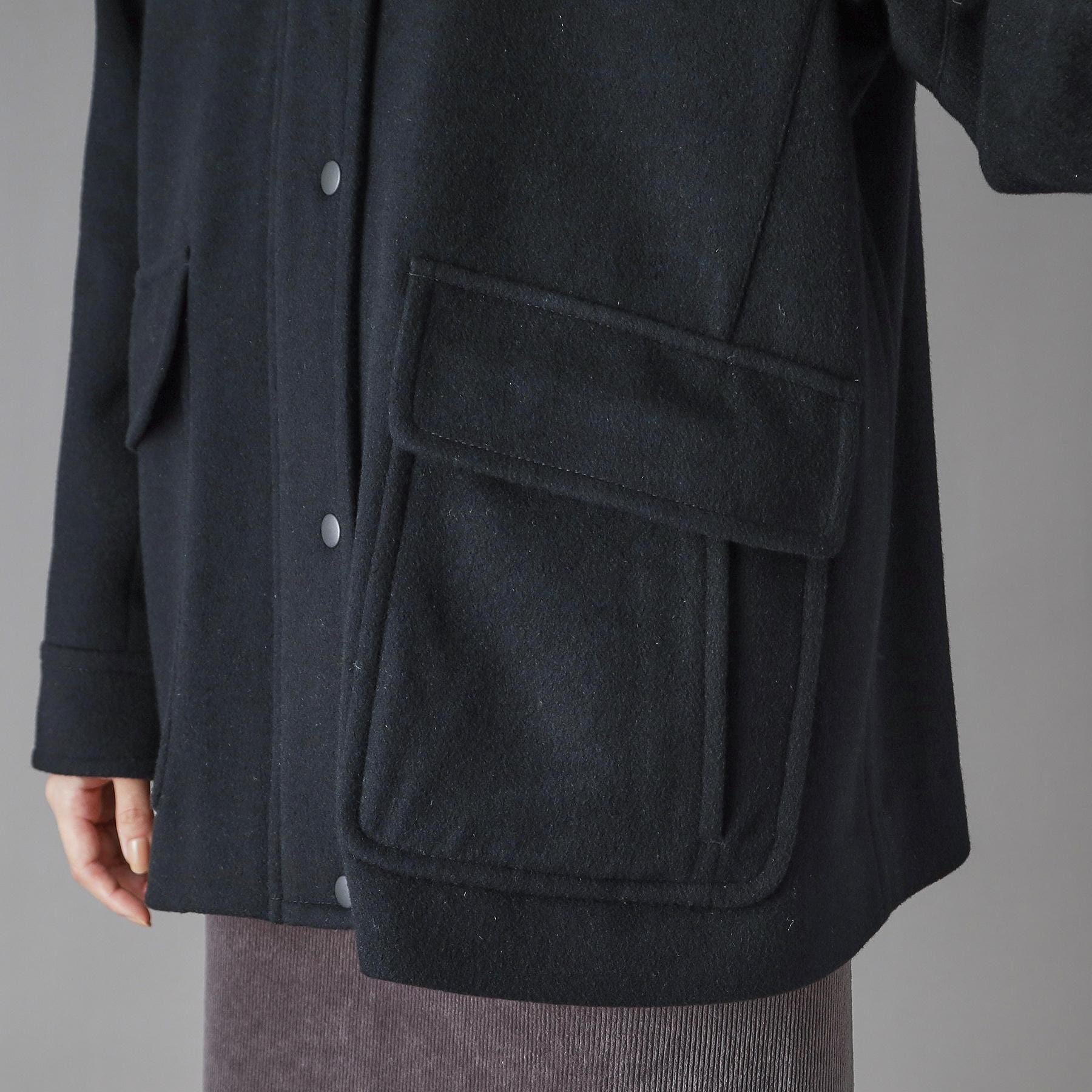 ドレステリア DRESSTERIOR ウールハンティングブルゾン (ブラック(019)) ブラック(019)