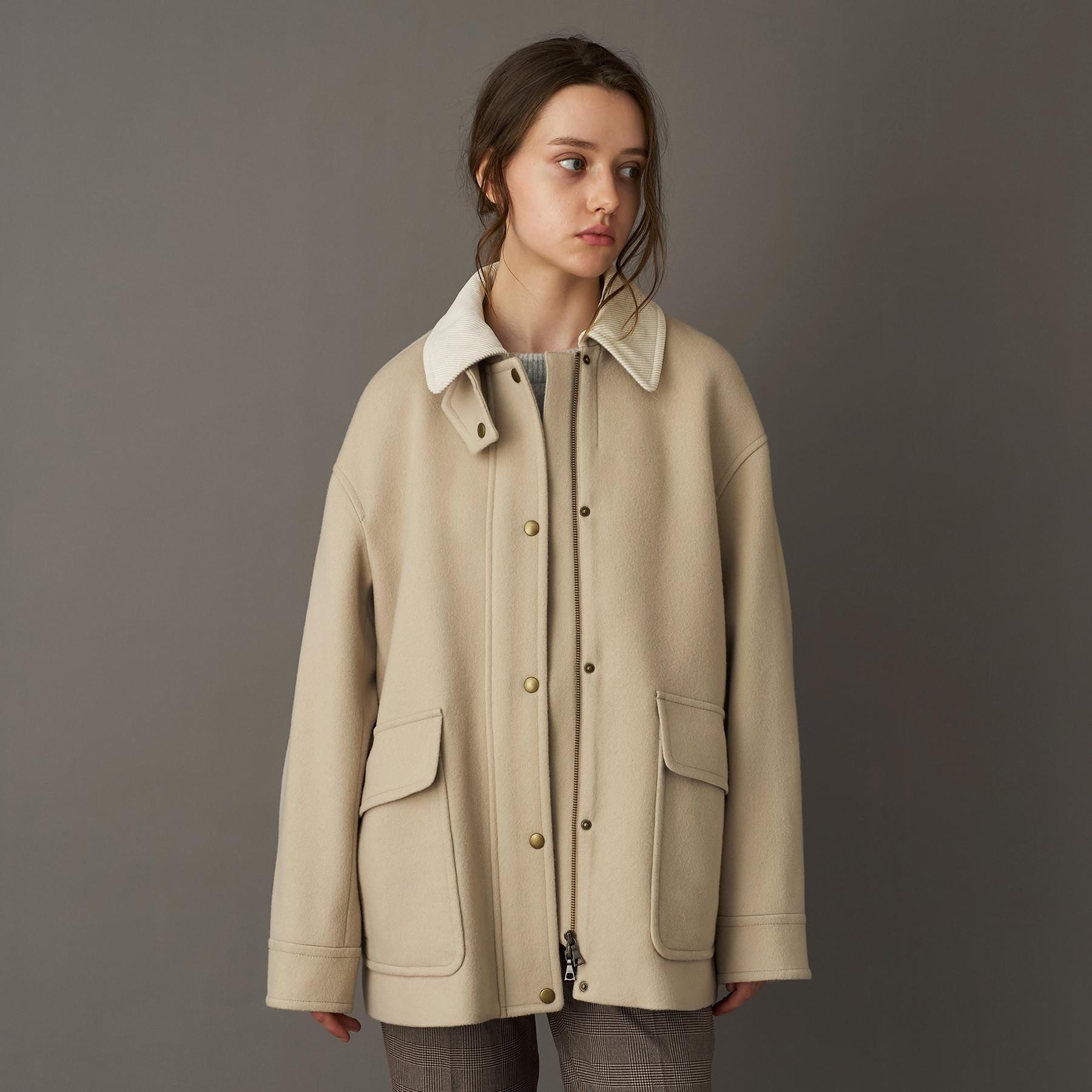 ドレステリア DRESSTERIOR ウールハンティングブルゾン (ブラック(019)) ブラック(019)