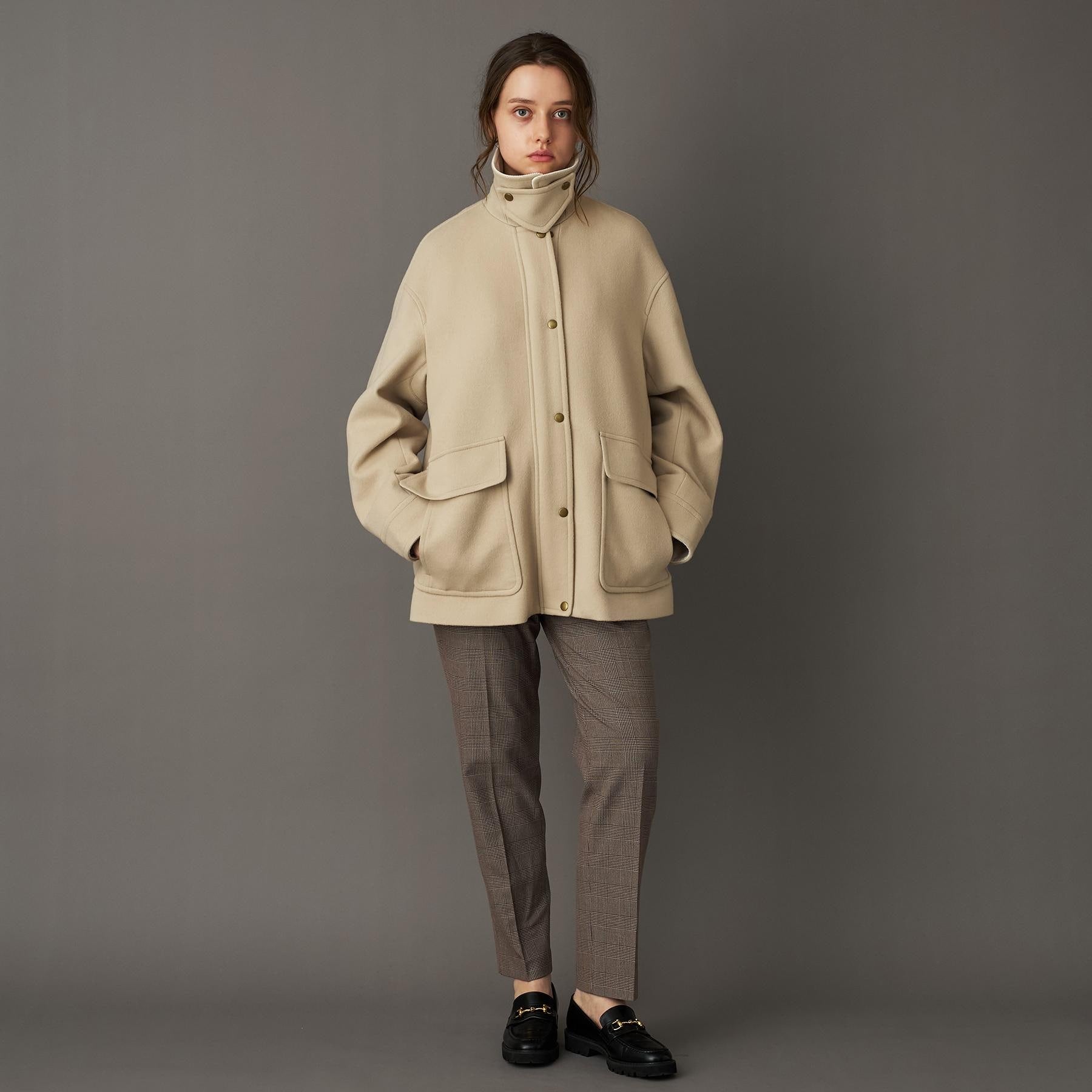 ドレステリア DRESSTERIOR ウールハンティングブルゾン (ブラック(019)) ブラック(019)