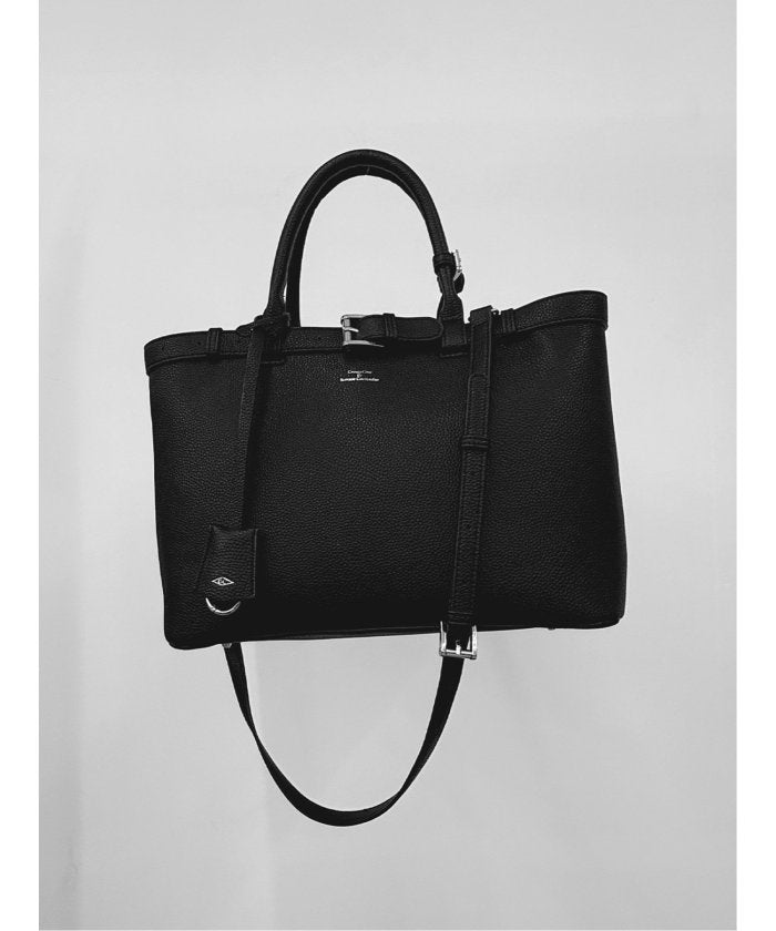 BELTED TOTO BAG MEDIUM (モノトーン) 黒