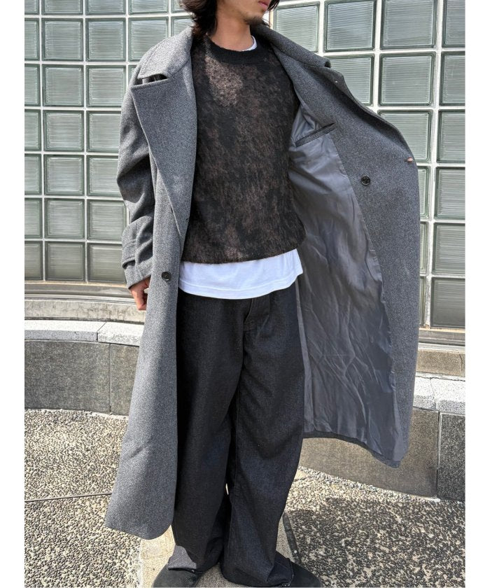 ドロー DRAW DRAW テックメルトン シングルBIGコート (グレー) グレー